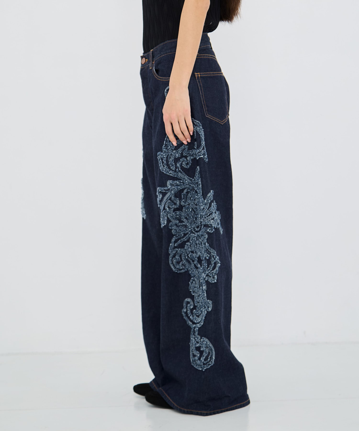 Denim Pants(刺繍) TAAKK