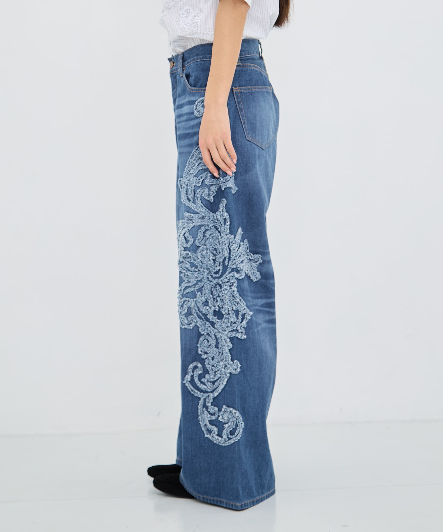 Denim Pants(刺繍) TAAKK