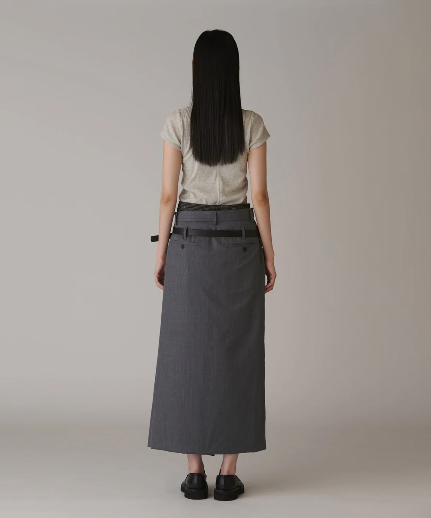 Wool Wrap Skirt INSCRIRE