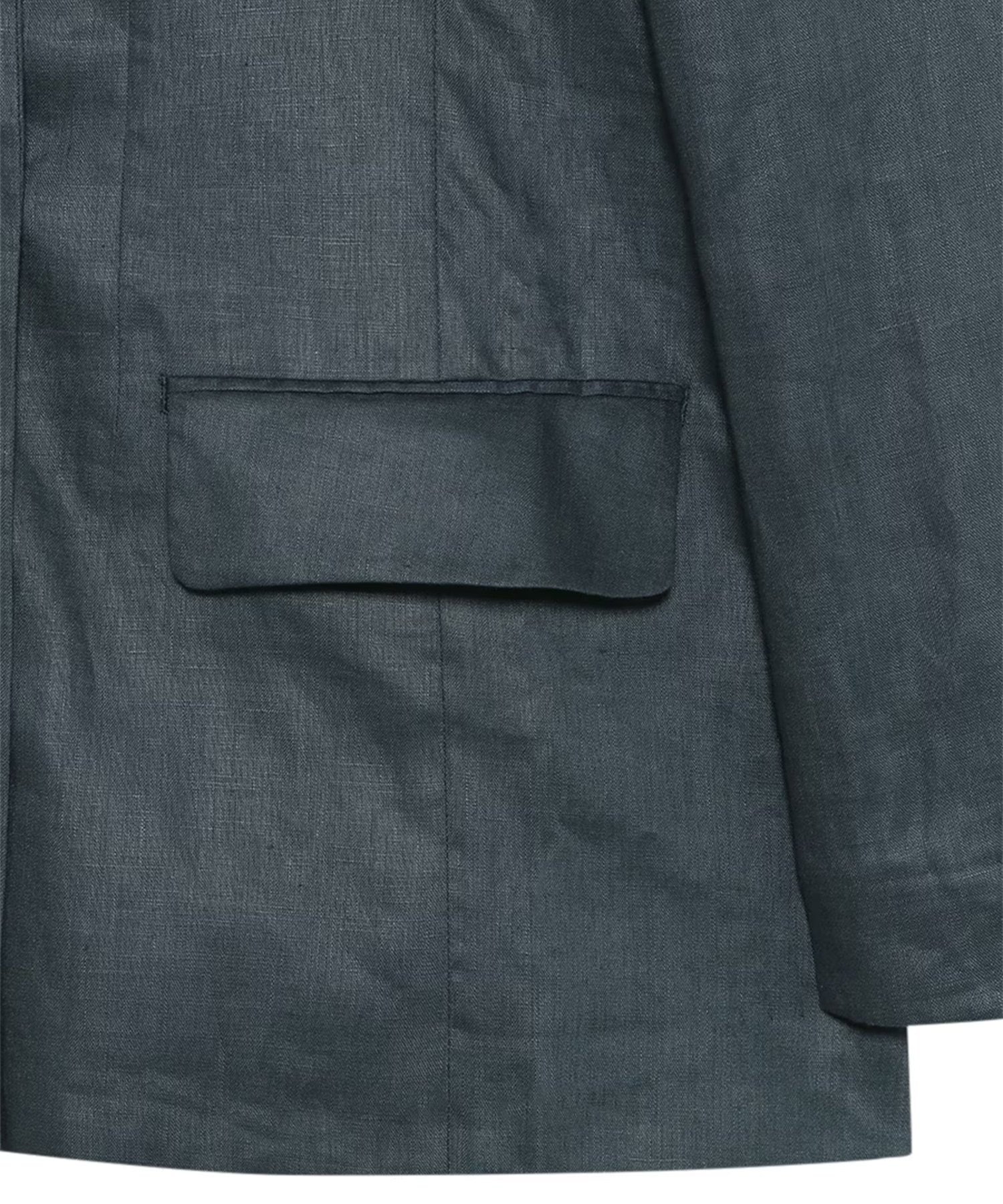 UNLINED BLEECKER W6B BLAZER LINEN MADISONBLUE
