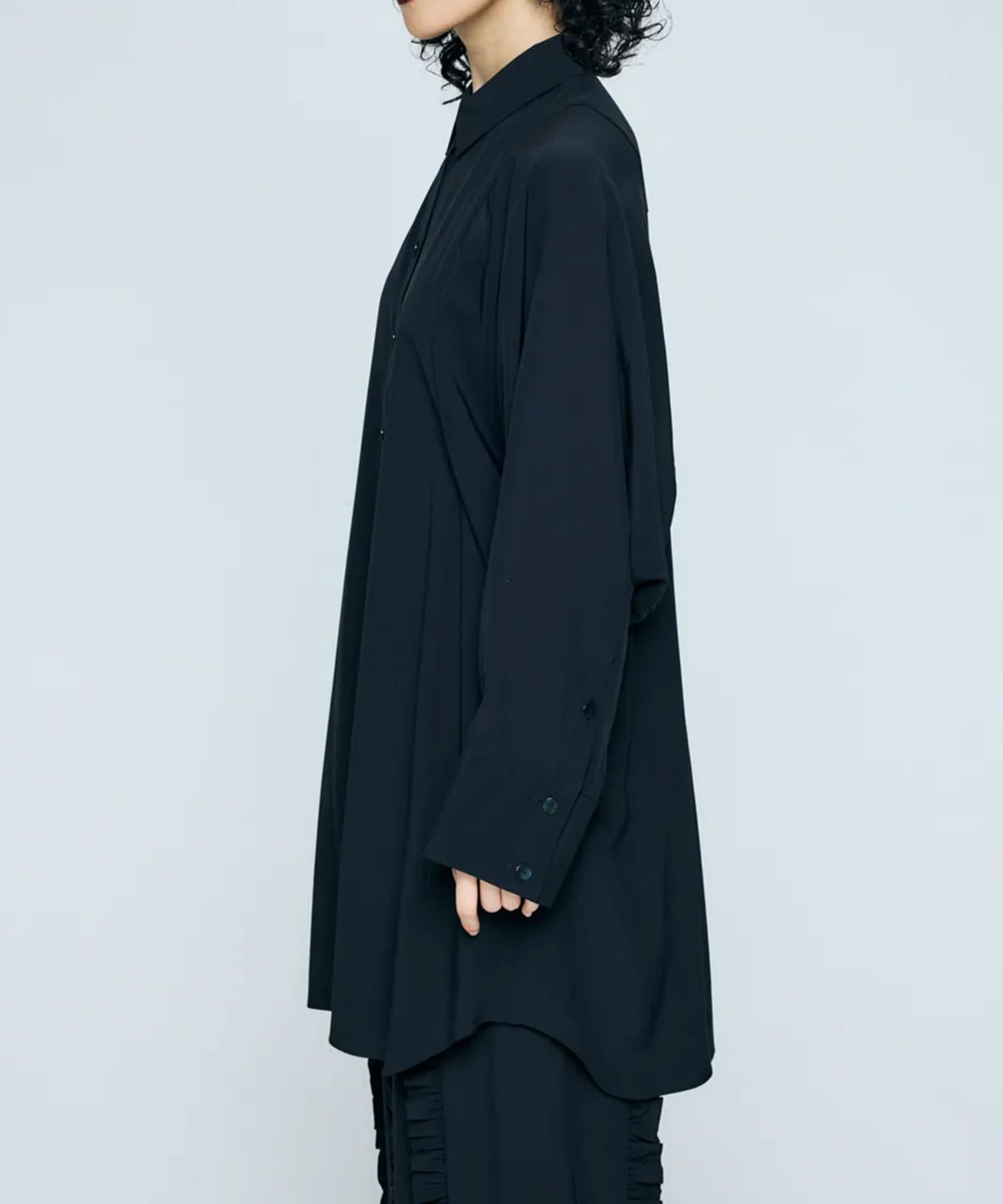 SHAPE LONG-SHIRT ENFOLD