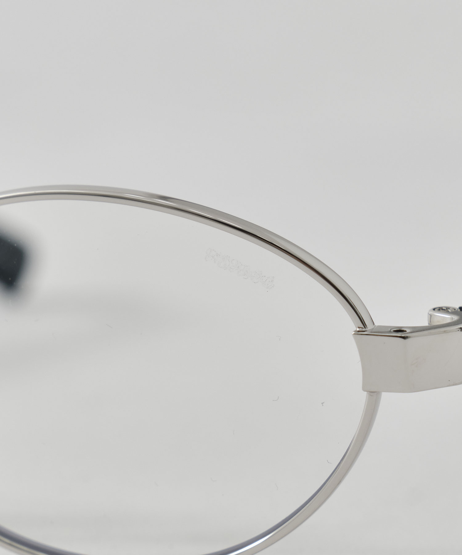 × BLANC METAL OVAL GLASSES FETICO