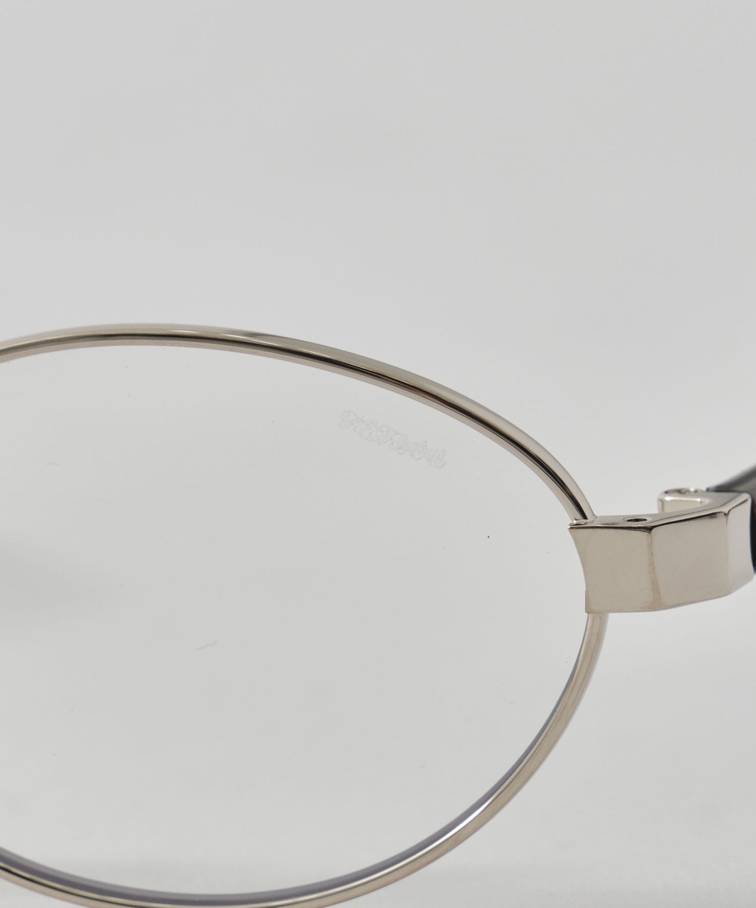 × BLANC METAL OVAL GLASSES FETICO