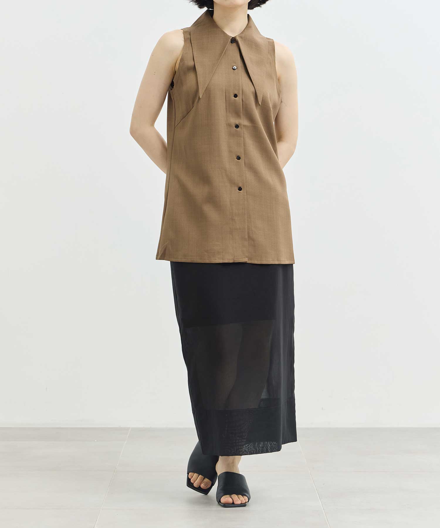 big collar blouse Louren
