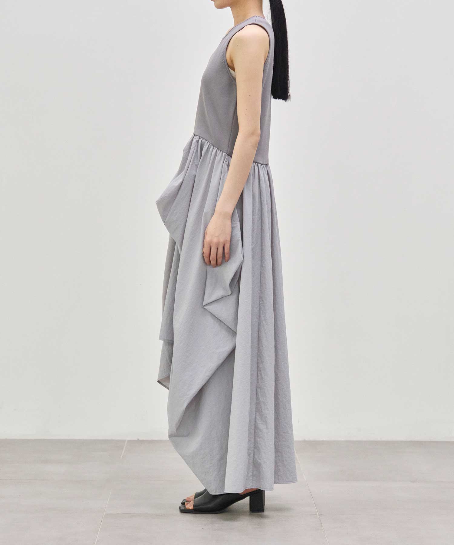 別注 docking coccon dress Louren