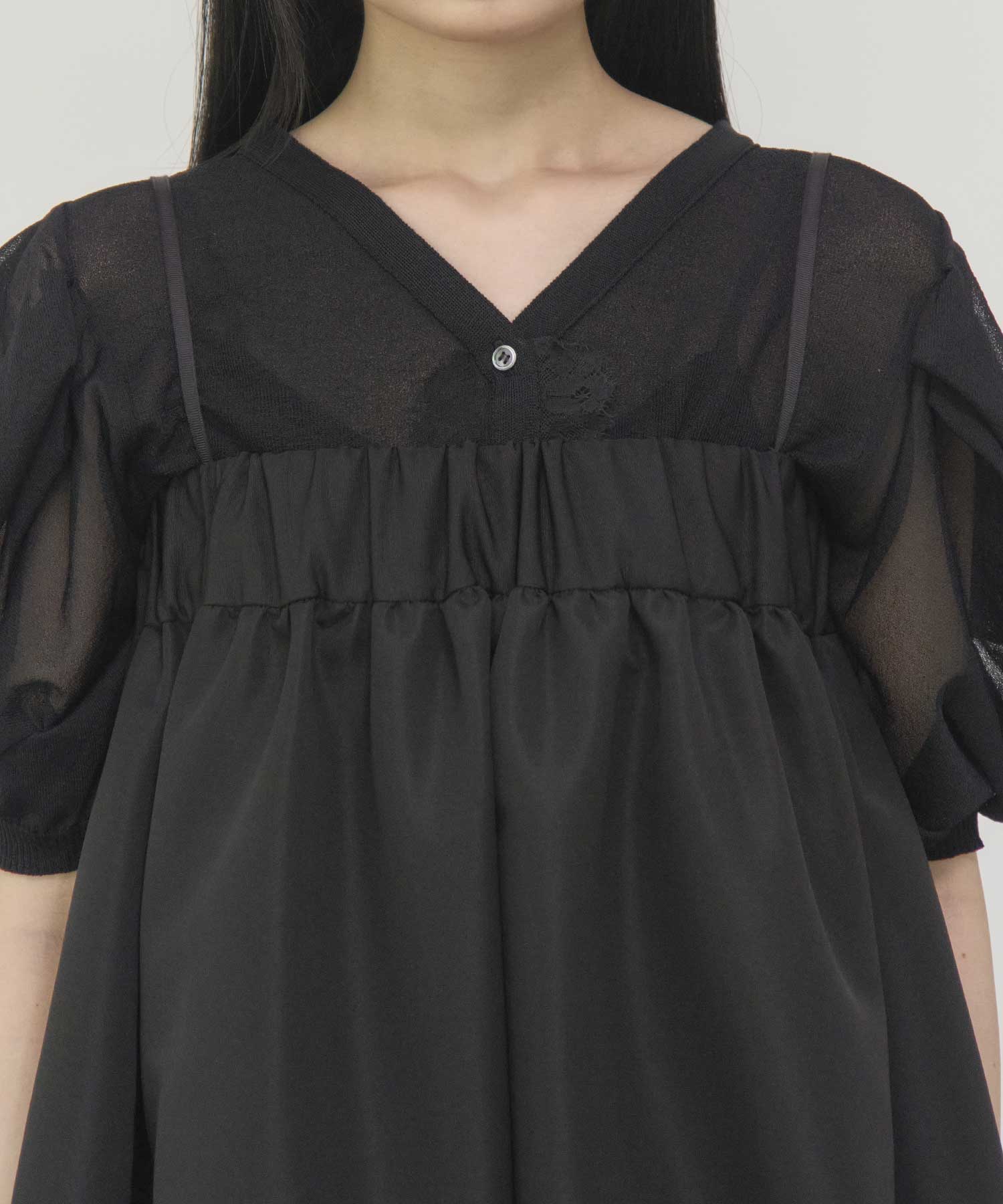 2way Balloon Bare Dress THE TOKYO