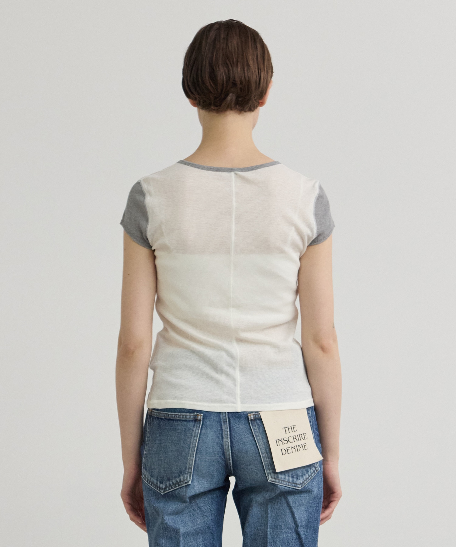 Natural Mix Rib S/S Henry INSCRIRE