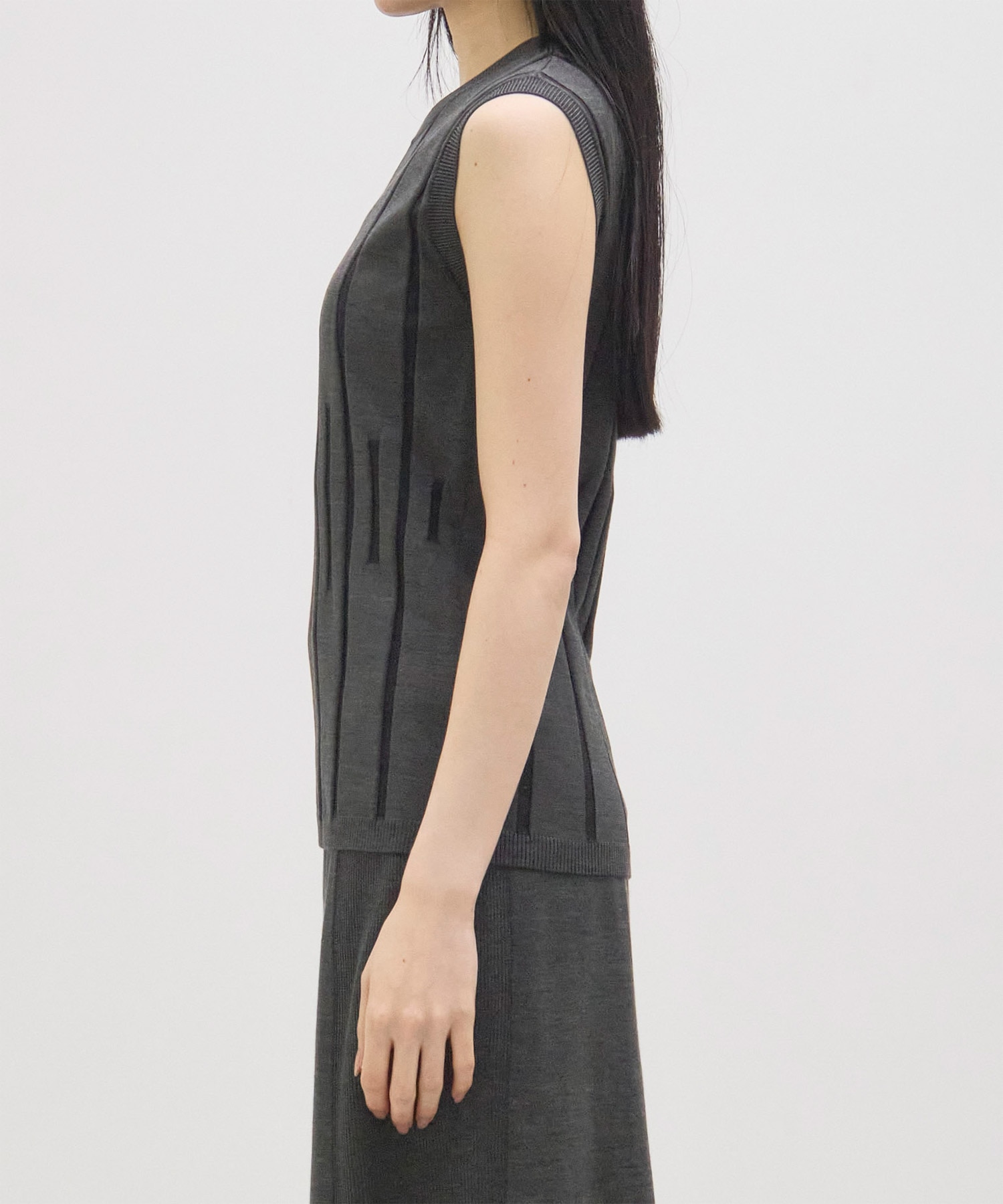 EX.Washable Silk Sleeveless Tops CINOH