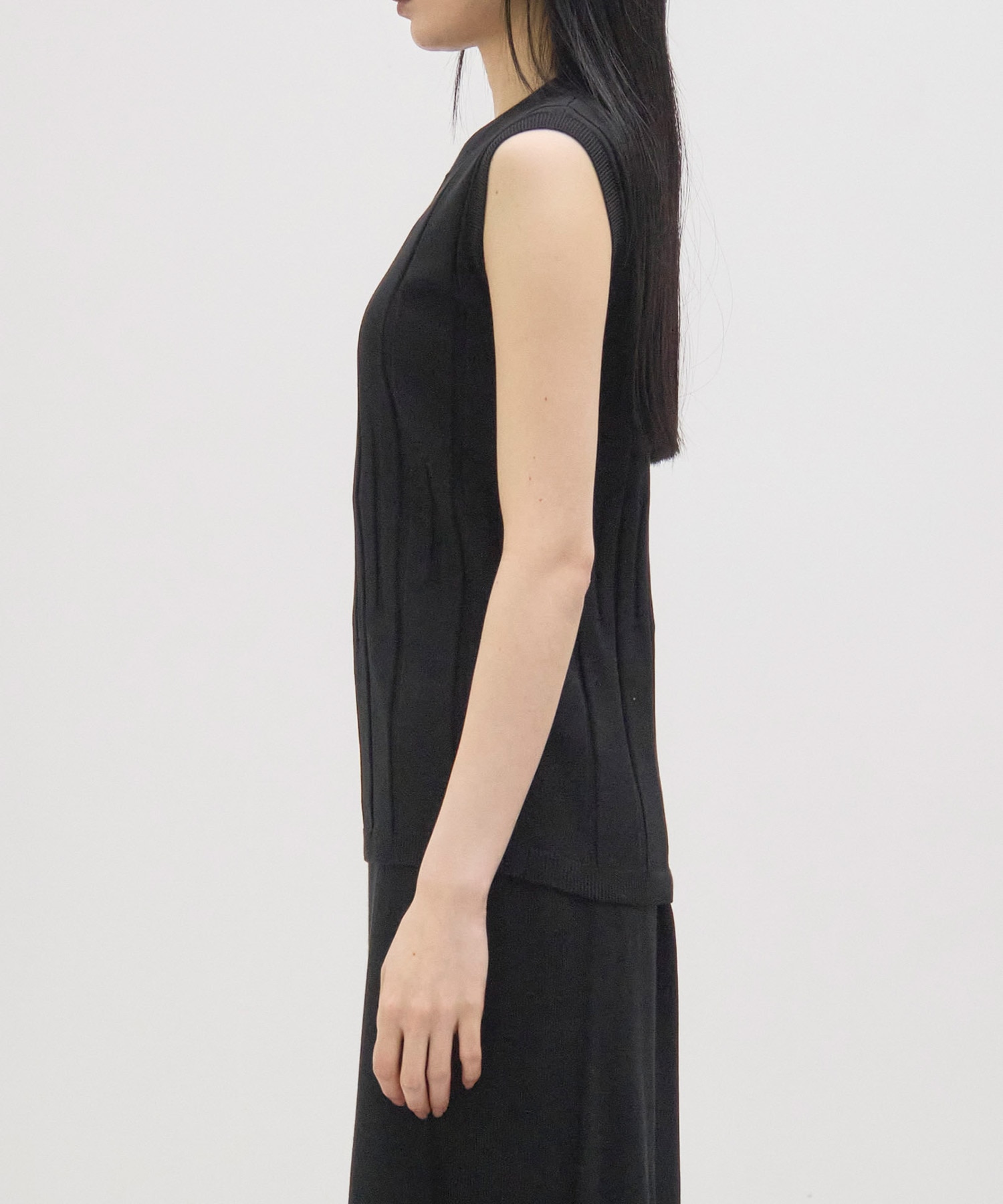 EX.Washable Silk Sleeveless Tops CINOH