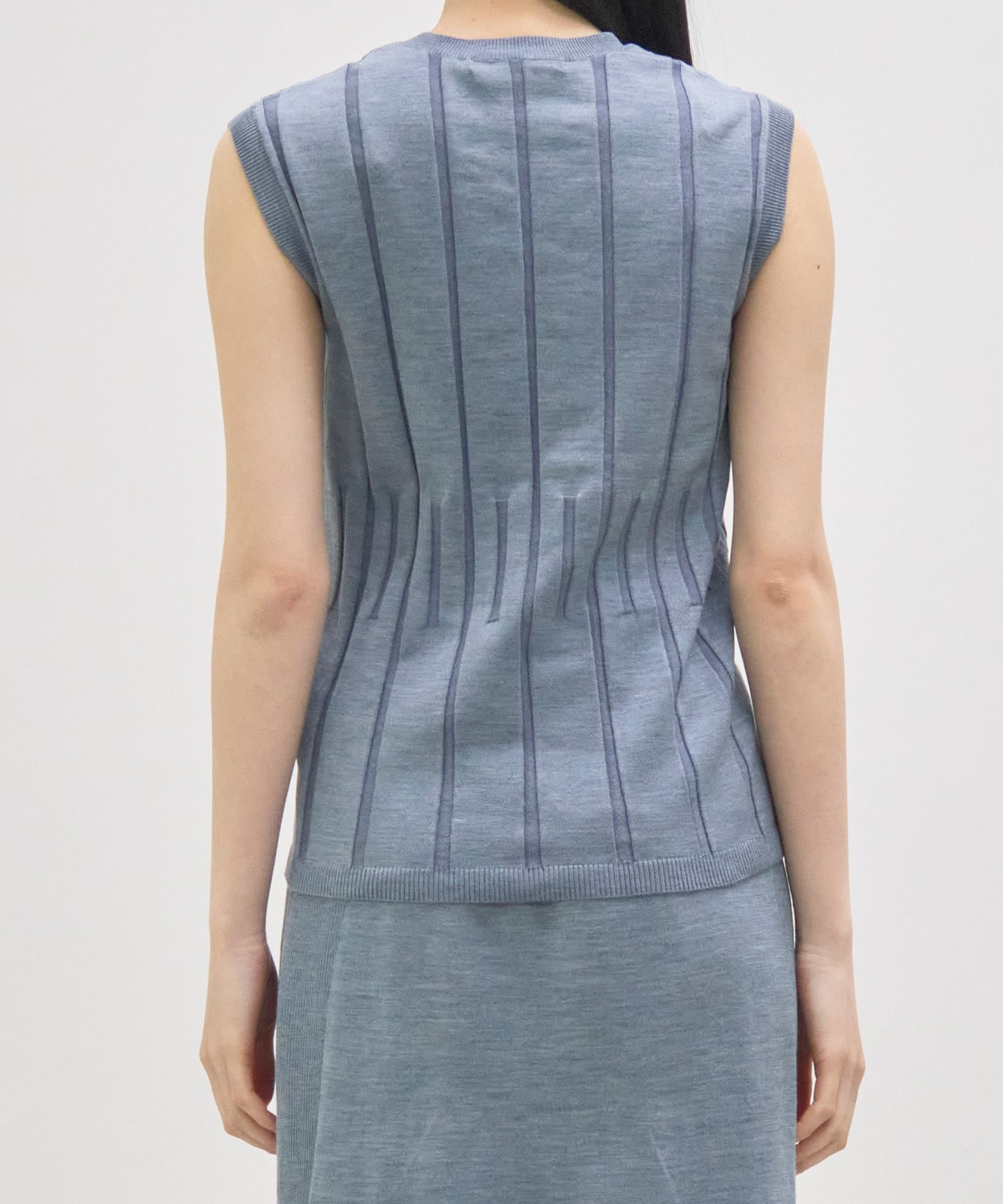 EX.Washable Silk Sleeveless Tops CINOH