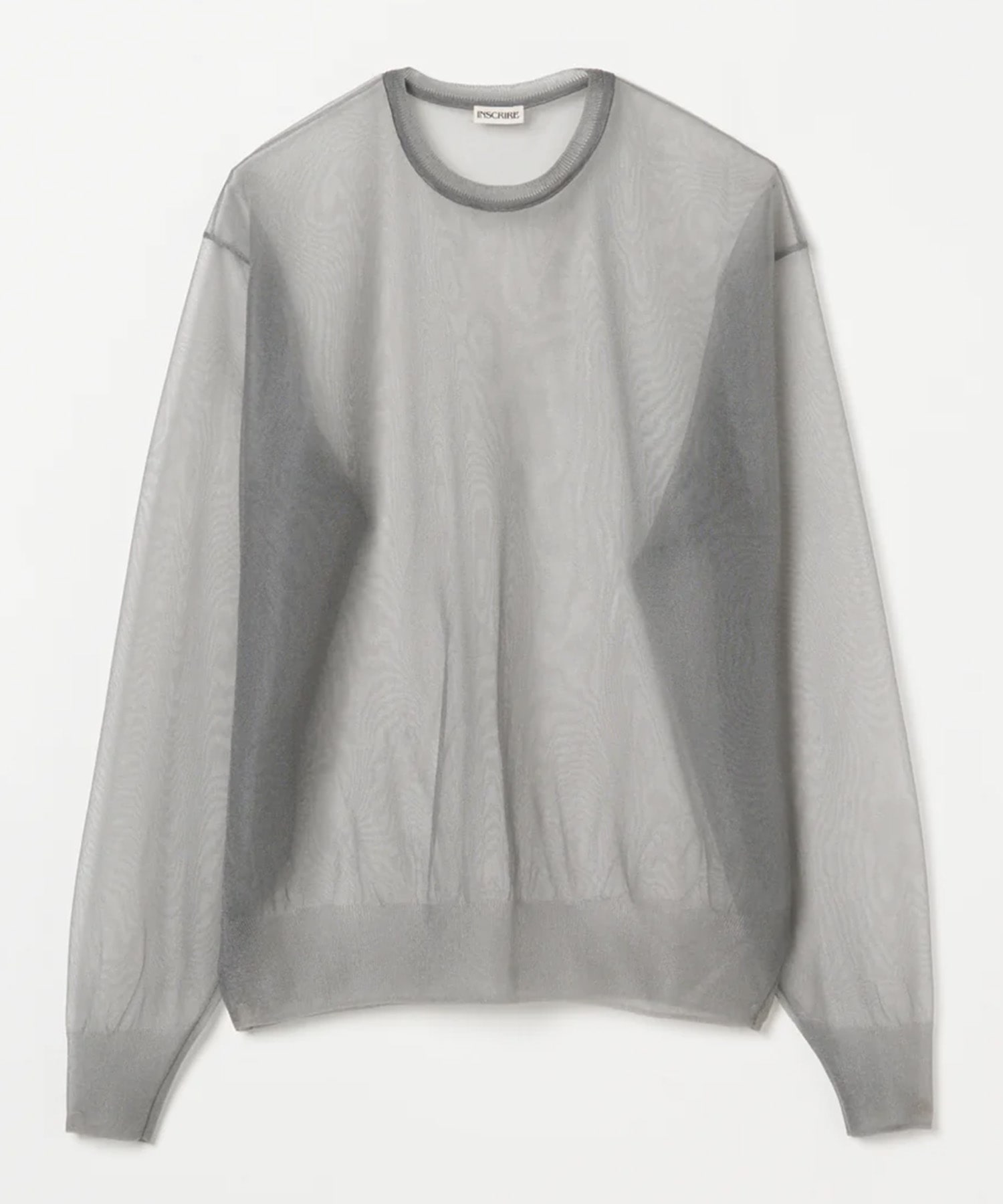 Sheer Pull Over Knit INSCRIRE