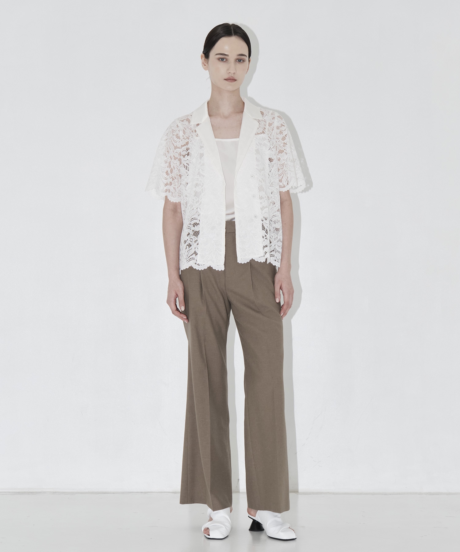 EX.Straight Flare Pants AKIRANAKA