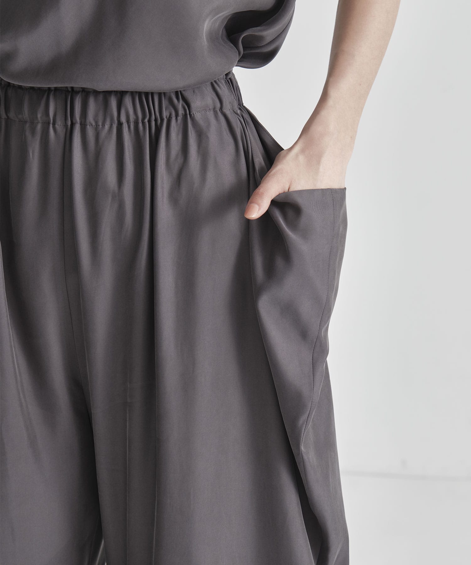 chambray drape pant IIROT