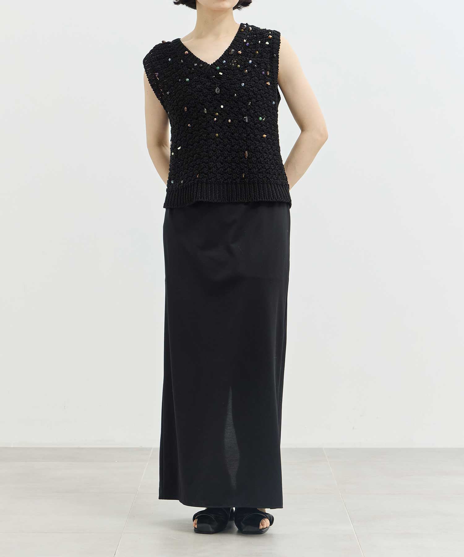 sheer cocoon skirt Louren