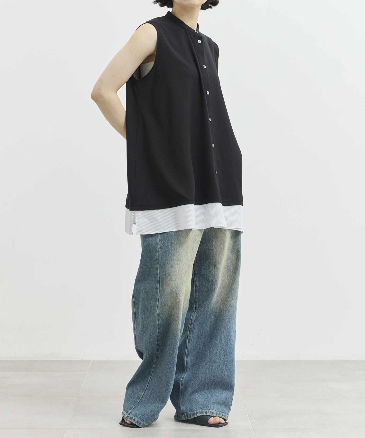 LAYERED A-LINE TANK-TOPS｜ENFOLD（エンフォルド）正規取り扱い