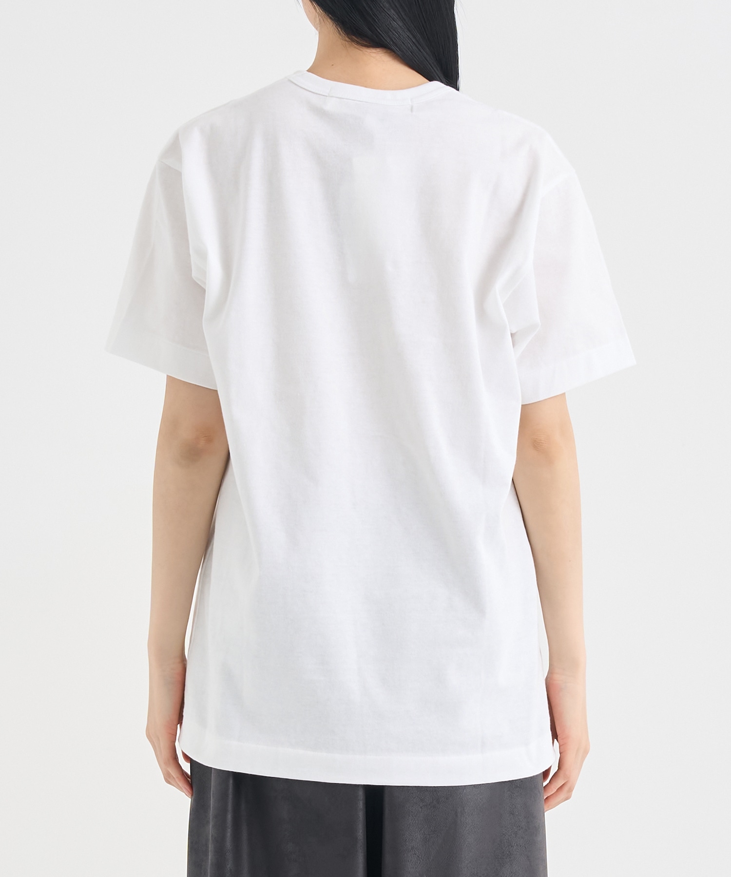 T-SHIRT RHINESTONE EMBLEM RHINESTONE HEART PLAY Comme des Garcons