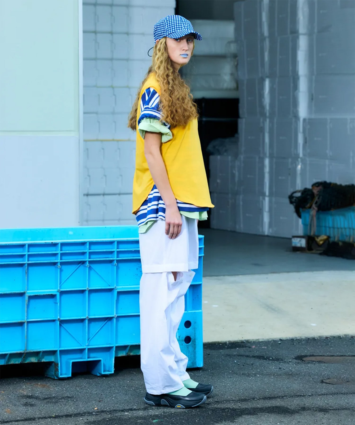 ソフト天竺2 Round hem T/T nagonstans