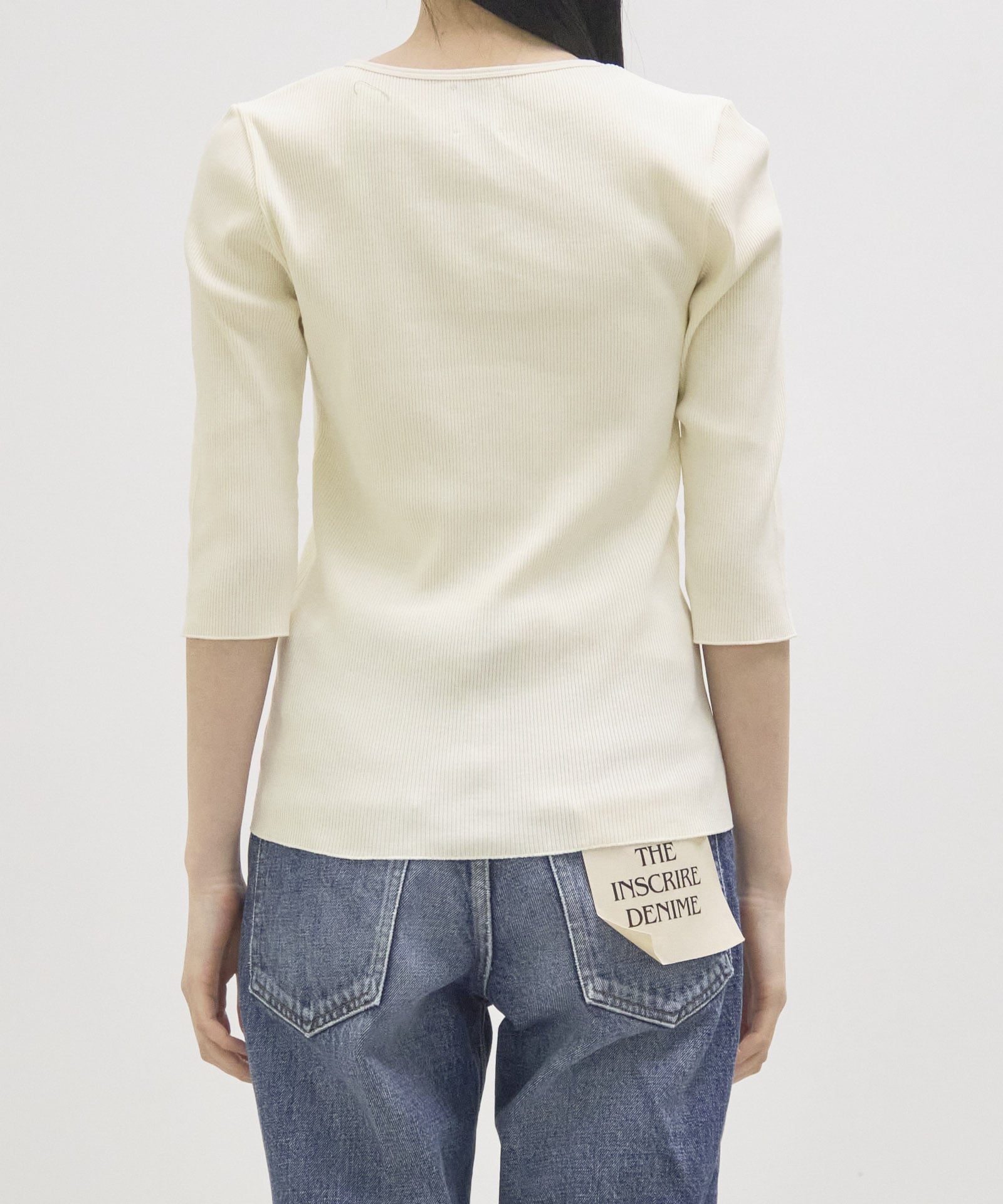 V Neck 3/4 Sleeve Cardigan GOOD PEOPLE GOOD STITCHING GOOD PRODUCT