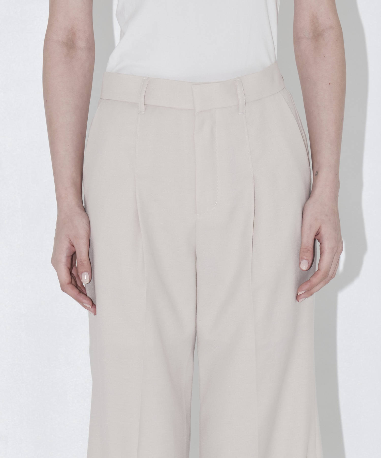 EX.Straight Flare Pants AKIRANAKA