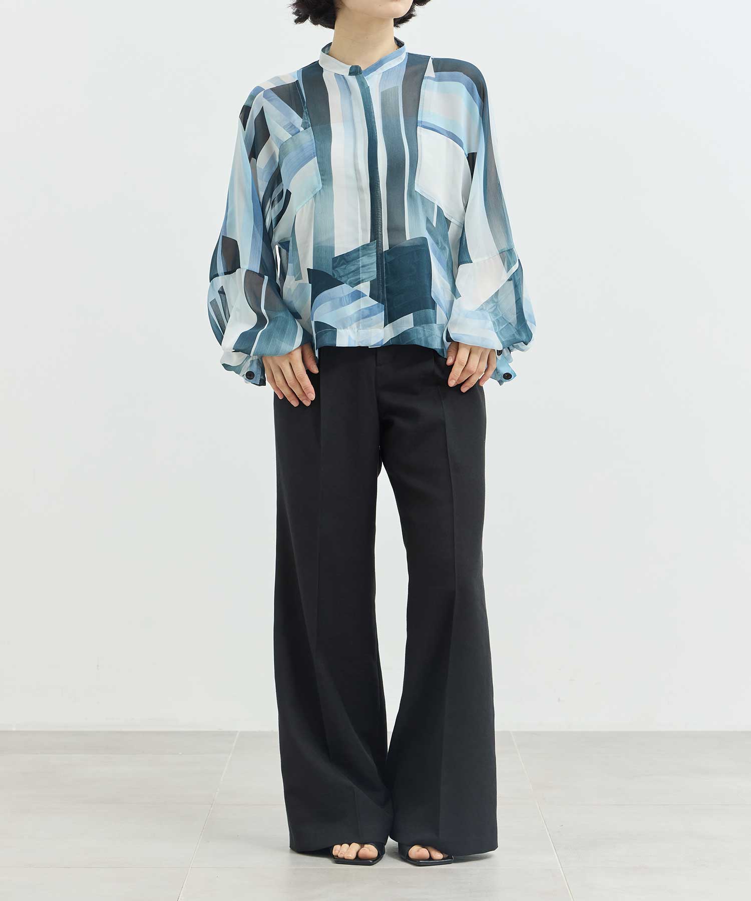 EX.Straight Flare Pants AKIRANAKA