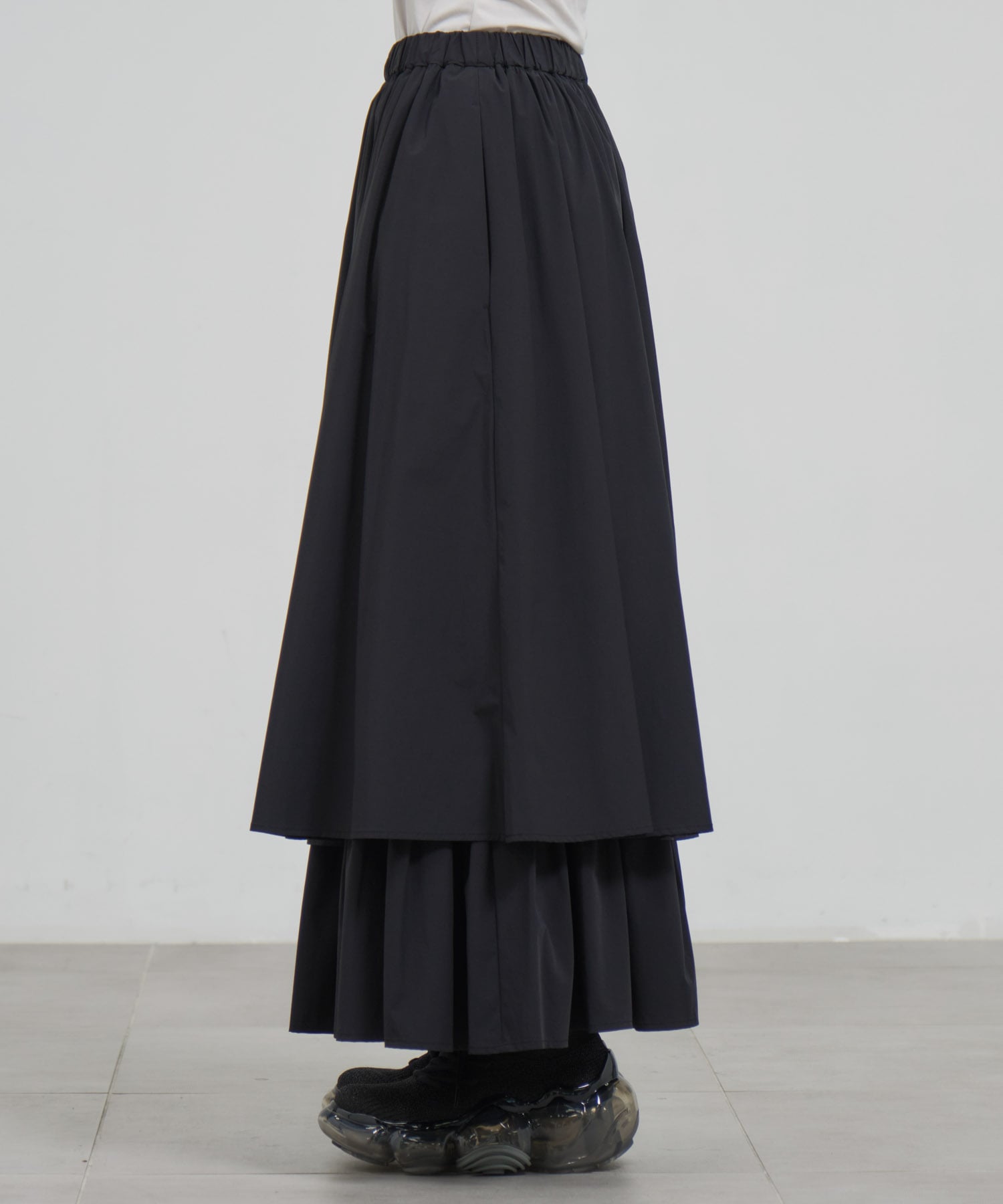 layer volume skirt nagonstans