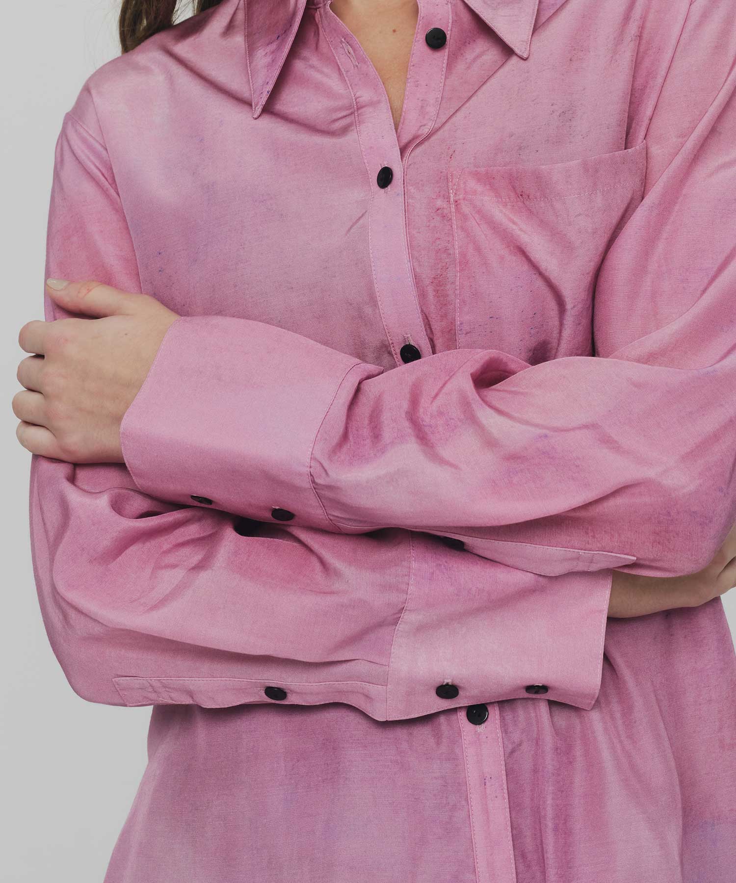 Dissolve tone shirt PK AKIRANAKA