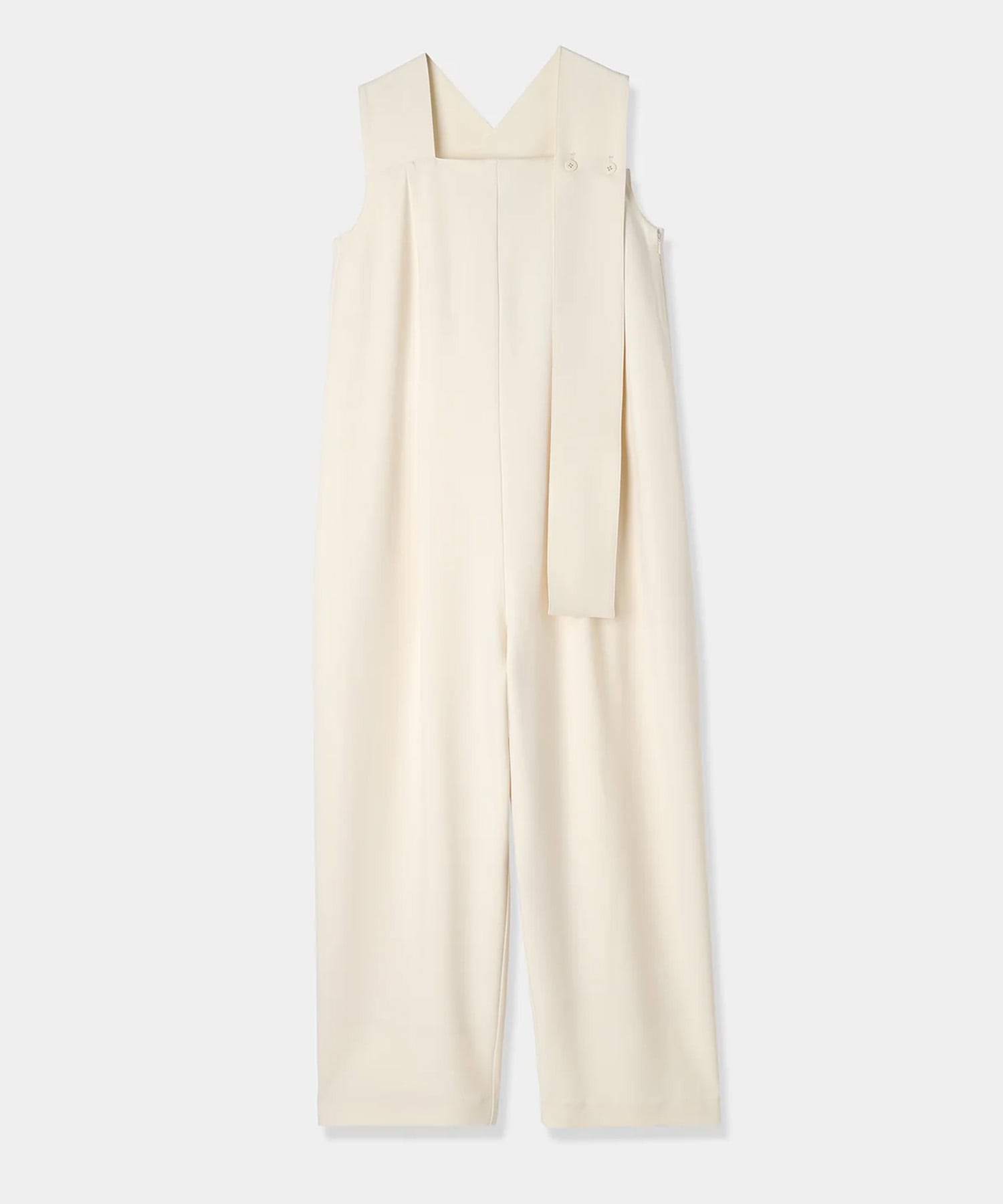 shoulder tie jump suit Louren
