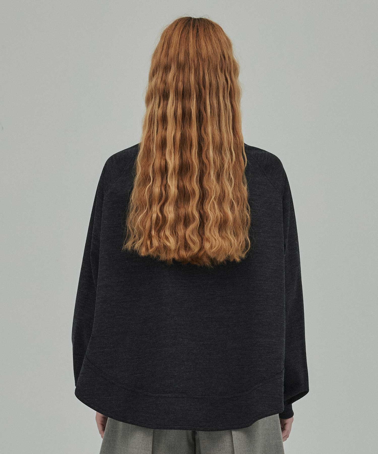 RERACS A-LINE SHORT RAGLAN SWEAT THE RERACS