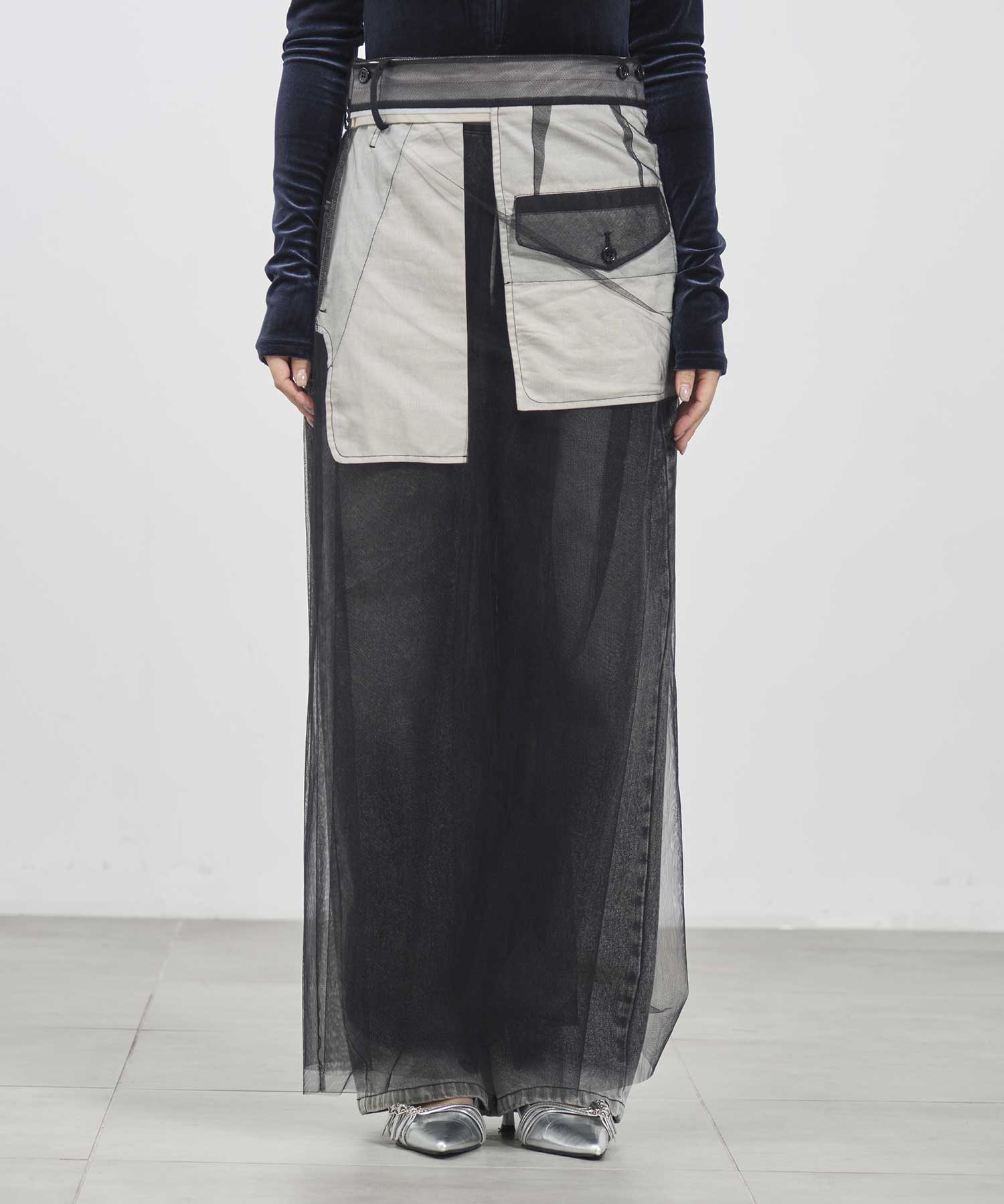 CP-25185 Tulle Pants Chika Kisada