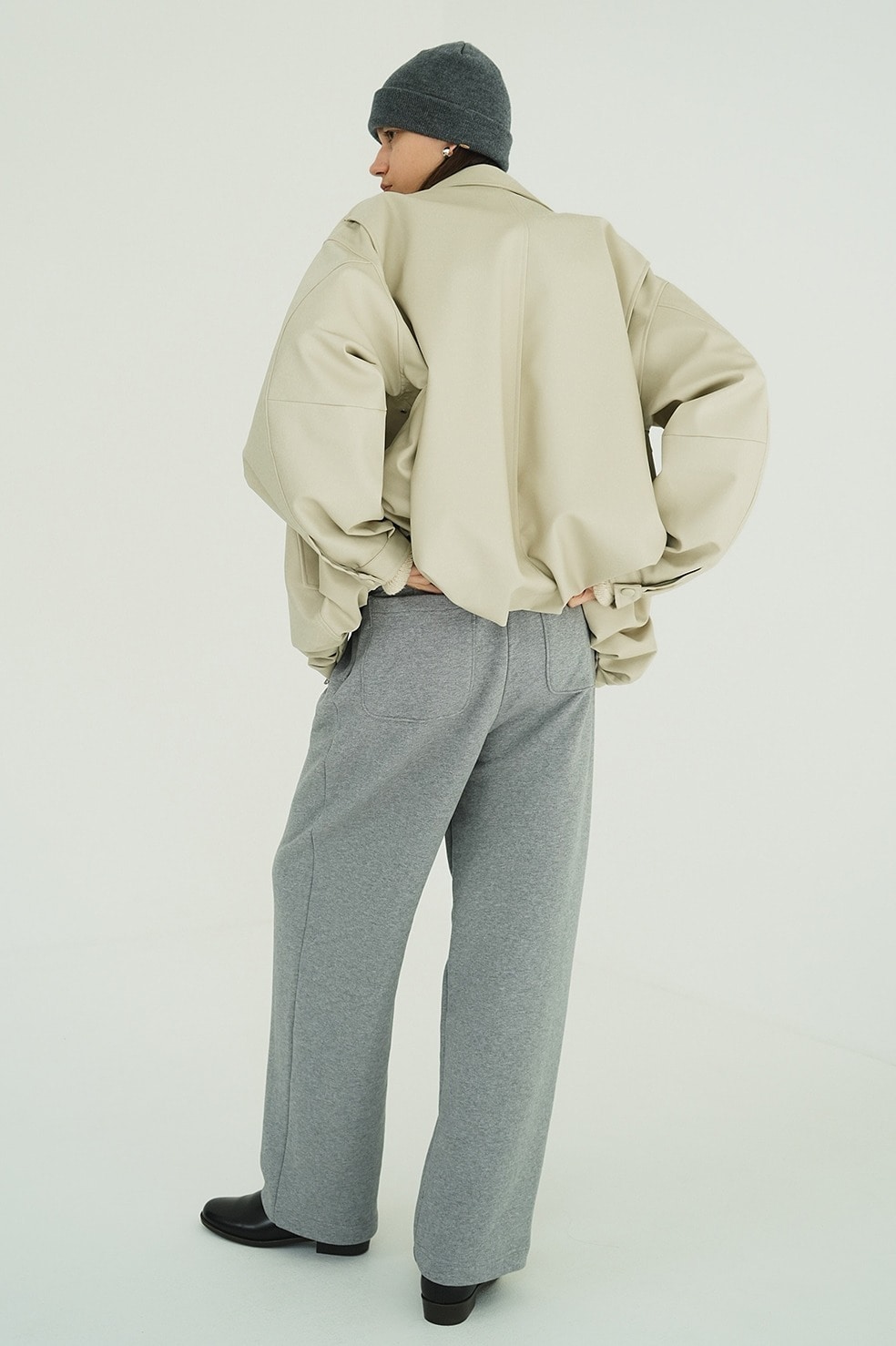 TWO TUCK SWEAT PANTS CLANE