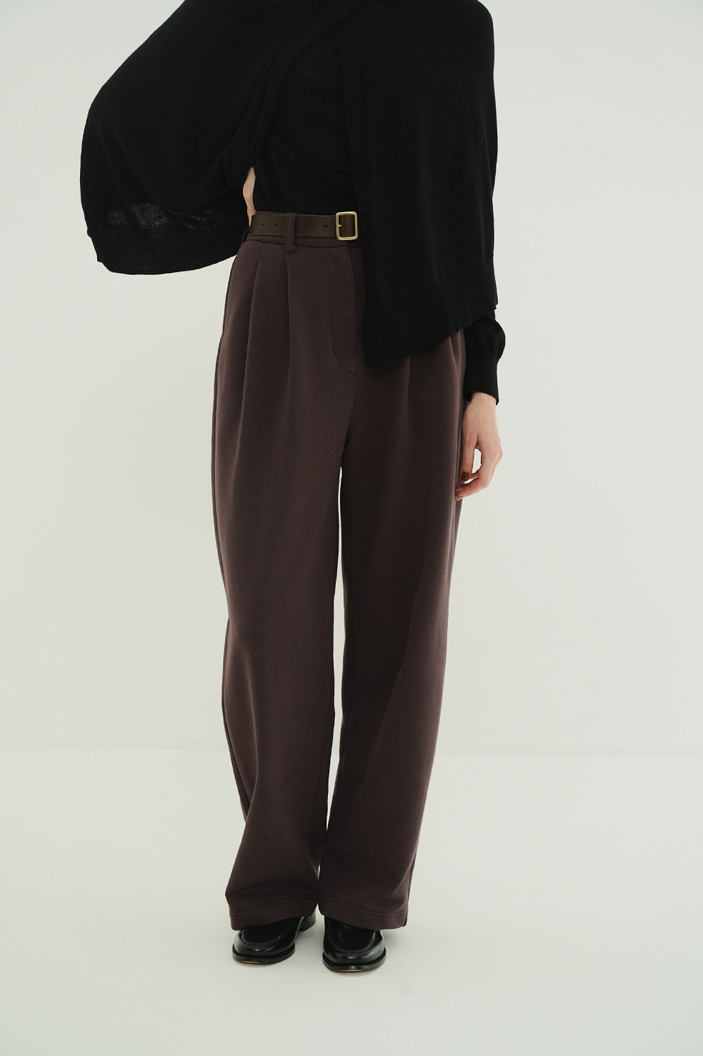 TWO TUCK SWEAT PANTS CLANE