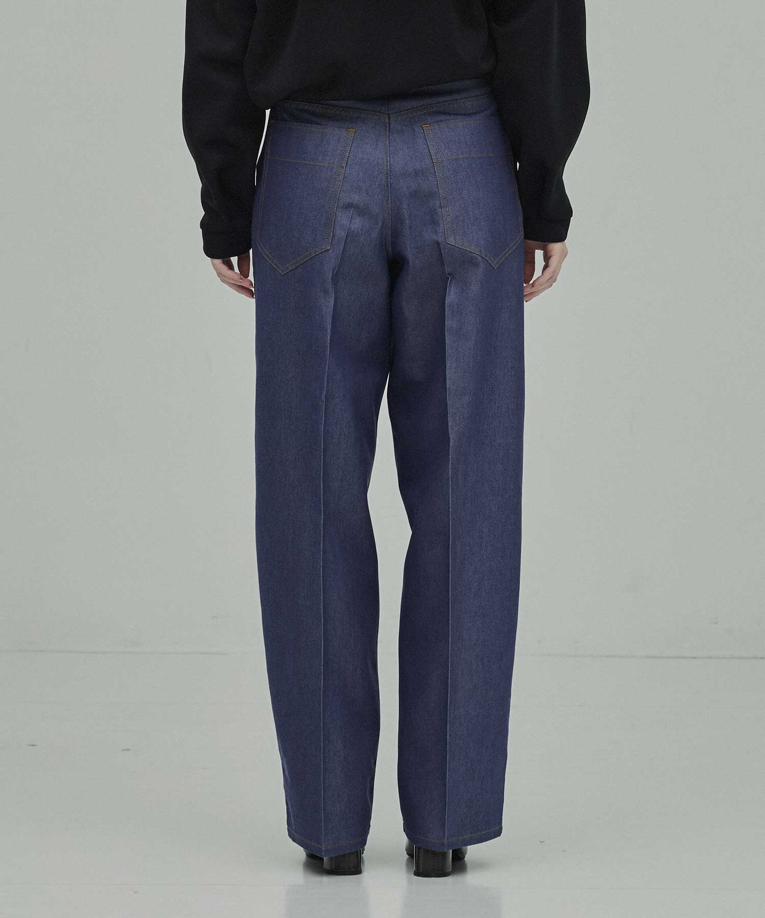 THE BELTED WIDE DENIM THE RERACS