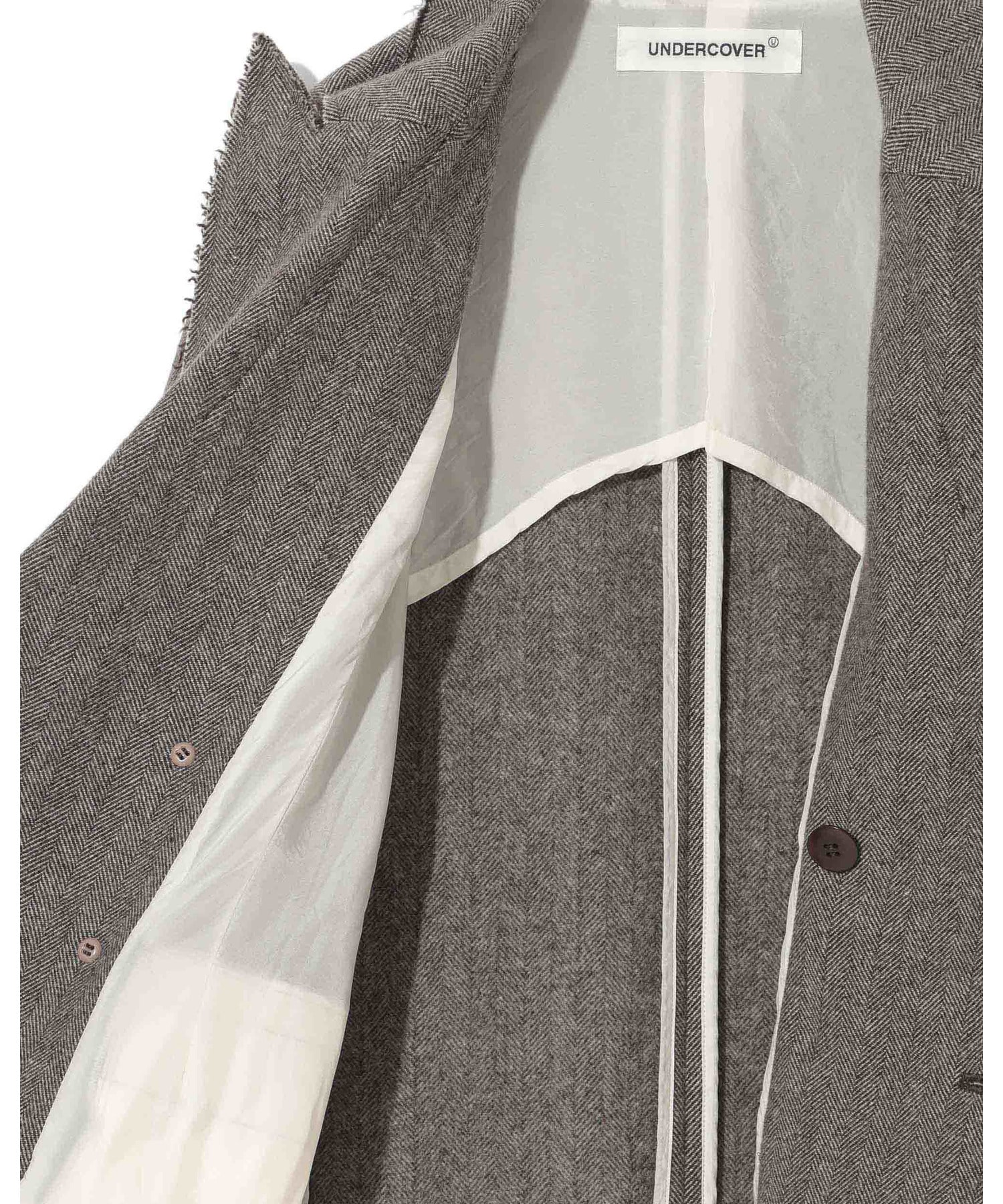 UP2E1104 TWEED JACKET UNDERCOVER