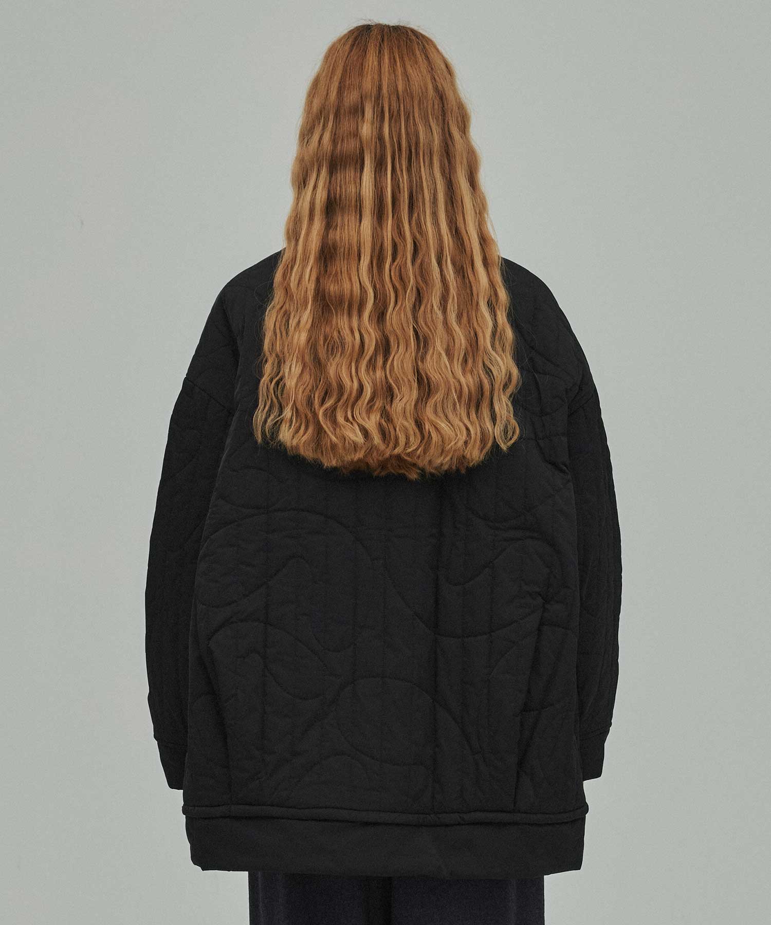 CHAIR QUILTING BIG-JAKET ENFOLD