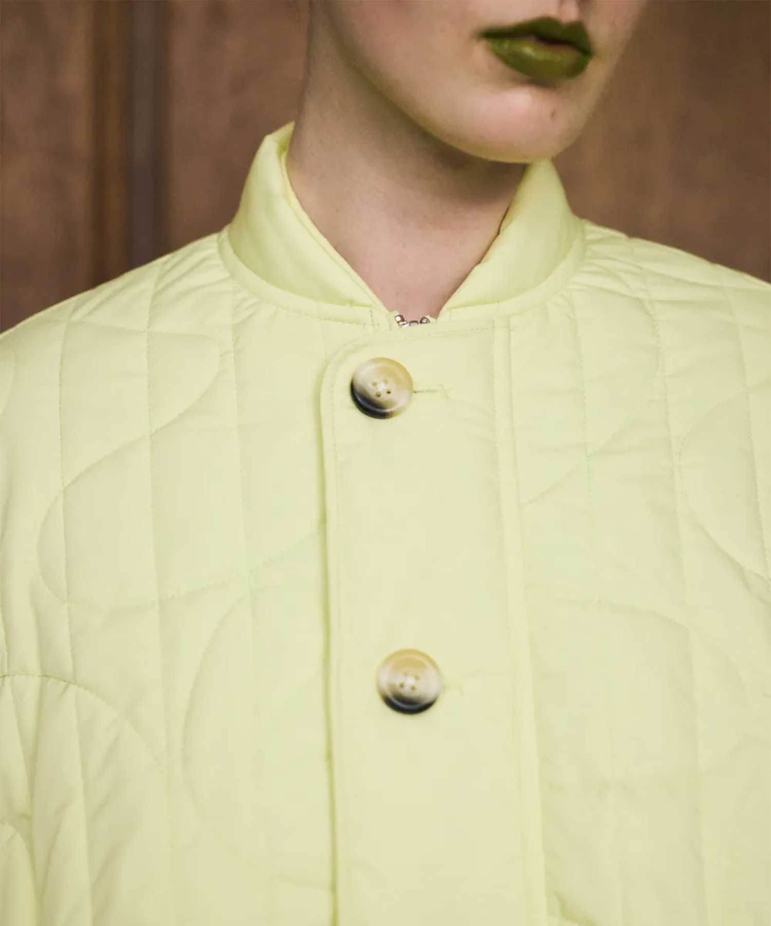 CHAIR QUILTING BIG-JAKET ENFOLD