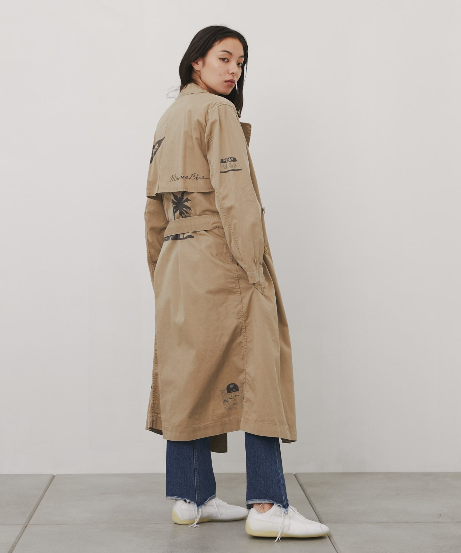 TRENCH COAT C/L MADISONBLUE