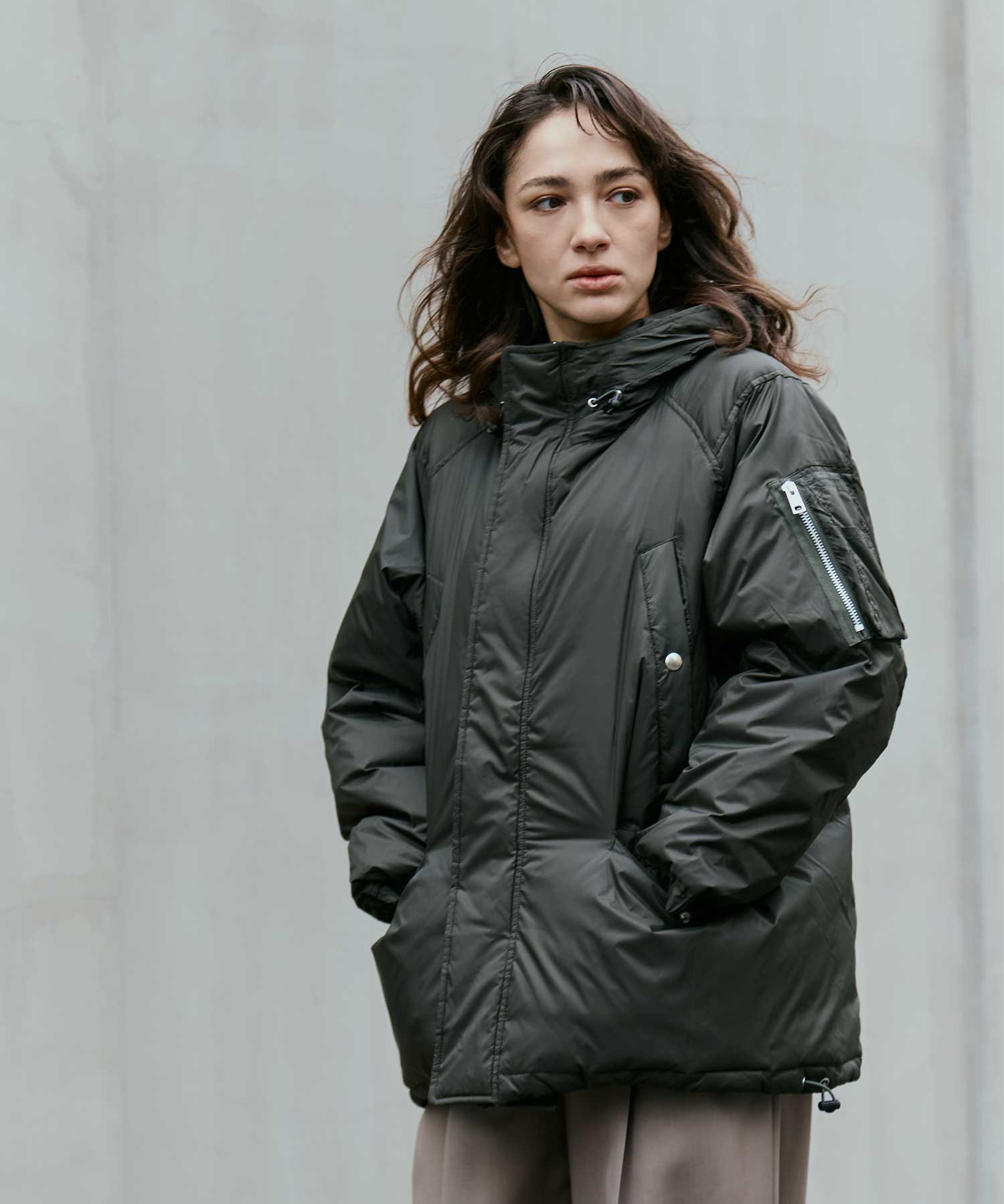 別注 flight down jacket beautiful people