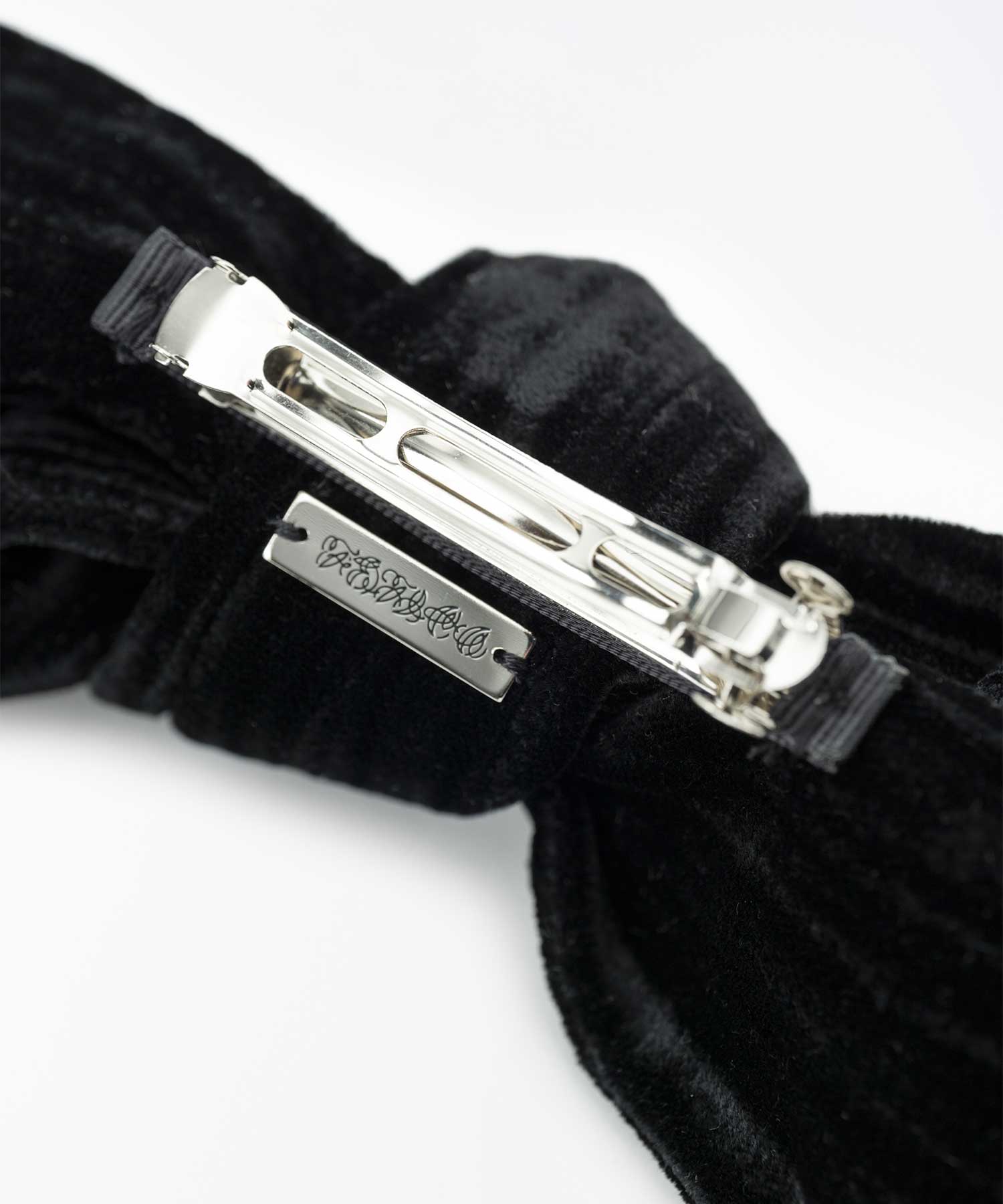 Velvet bow hair clip FETICO