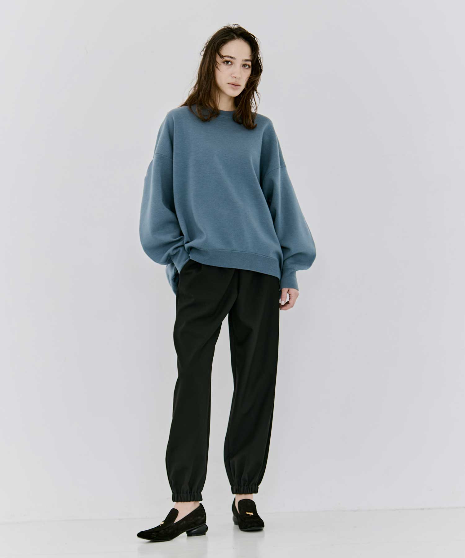 DOUBLE-FACE PULLOVER ENFOLD