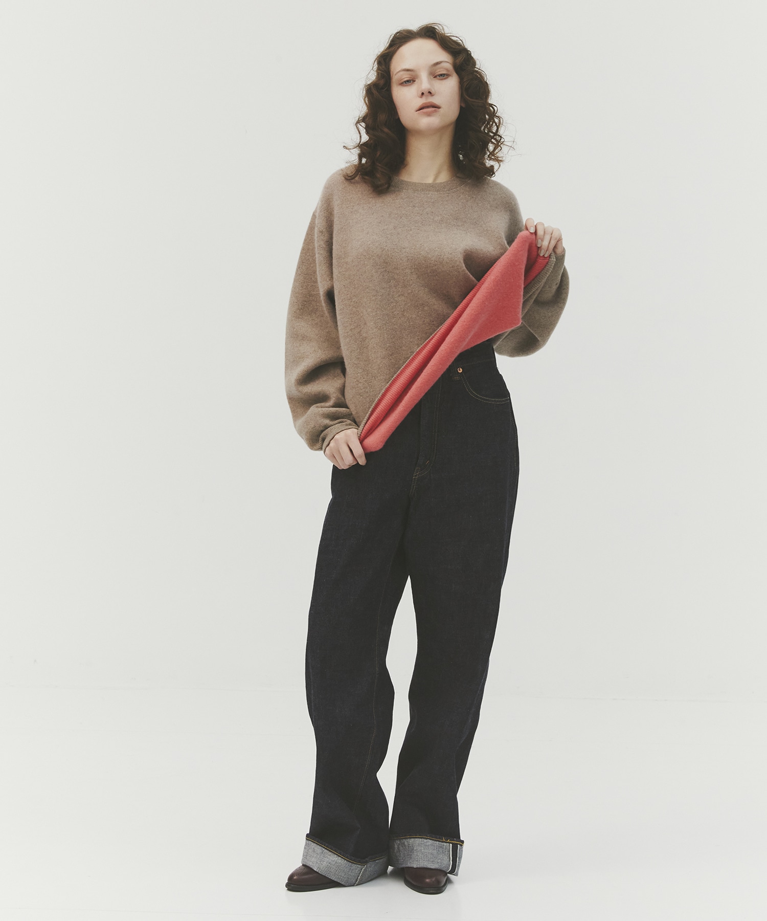 CASHMERE REVERSIBLE PULLOVER THE TOKYO