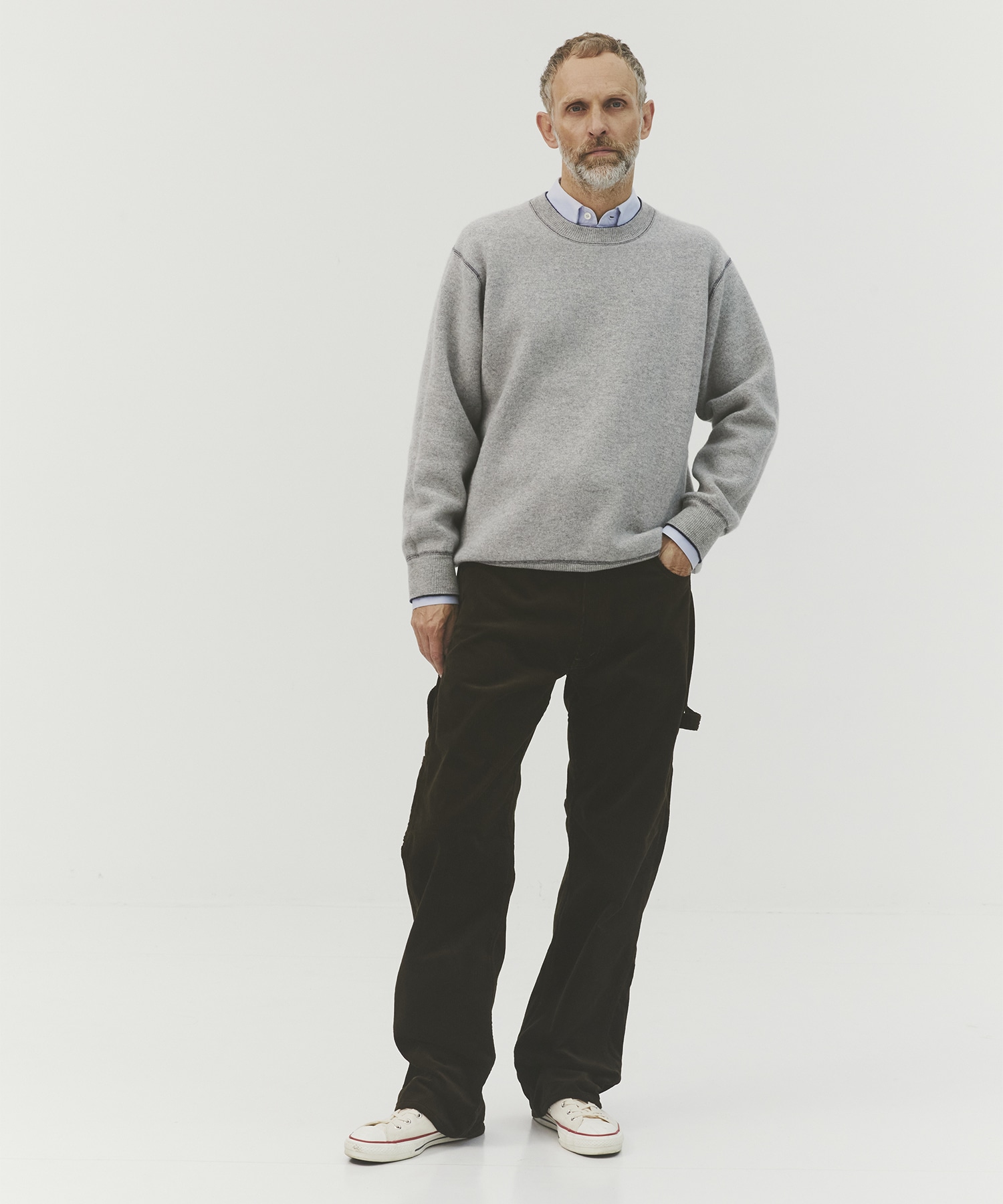 CASHMERE REVERSIBLE PULLOVER THE TOKYO