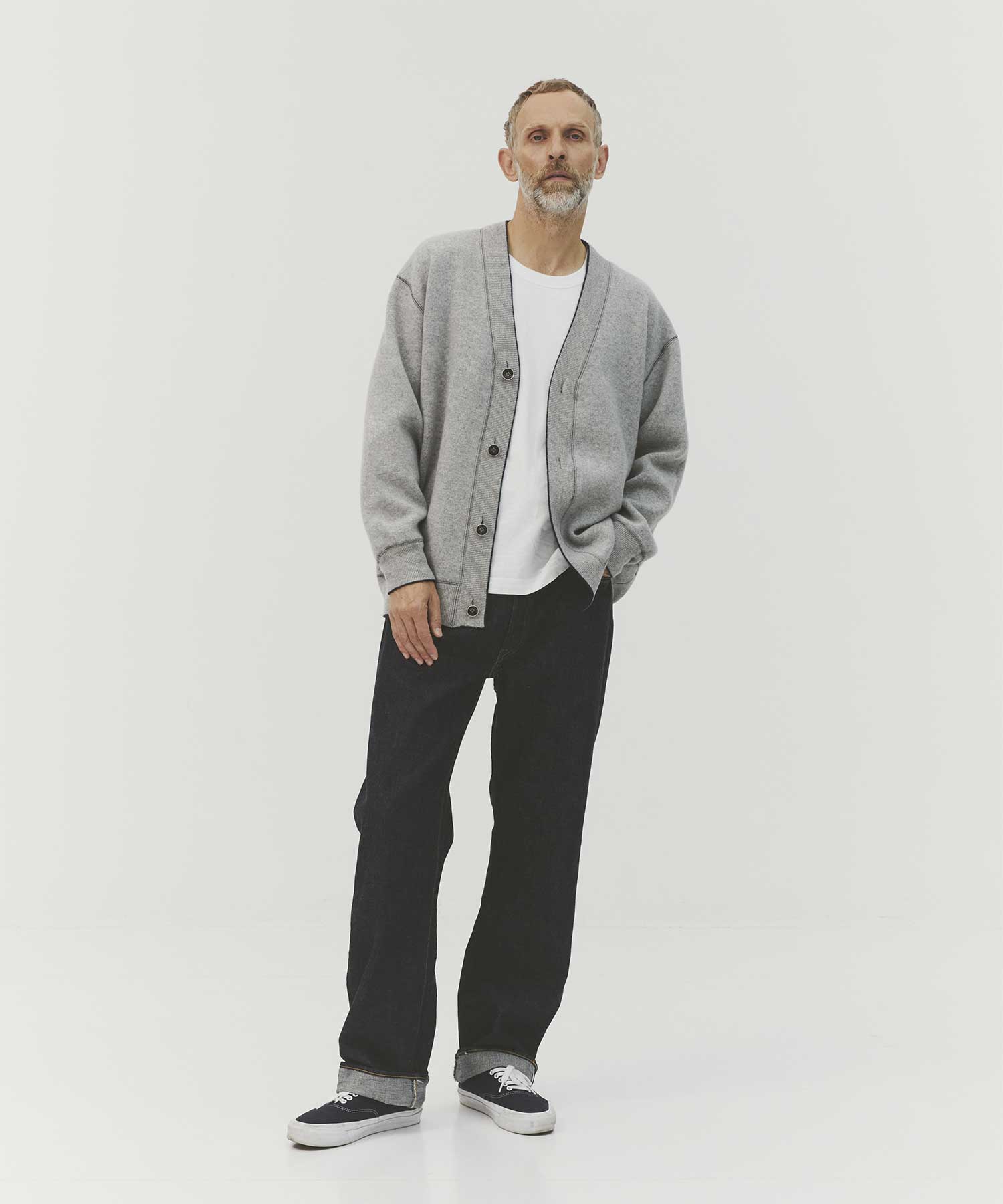 CASHMERE REVERSIBLE CARDIGAN THE TOKYO