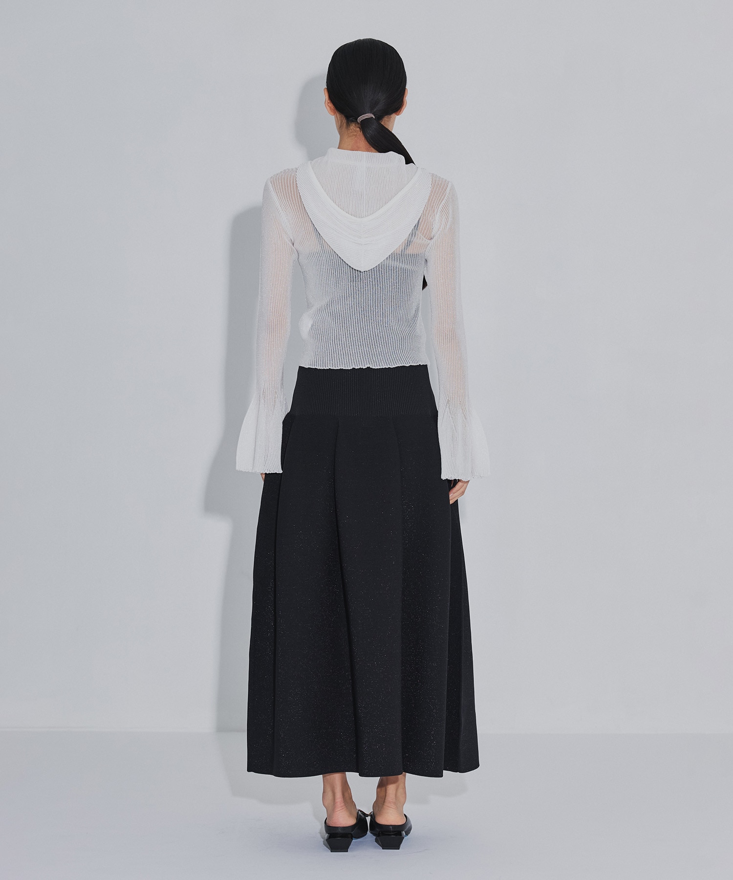 HYPHA LUCENT GLITTER HOODIE JACKET CFCL