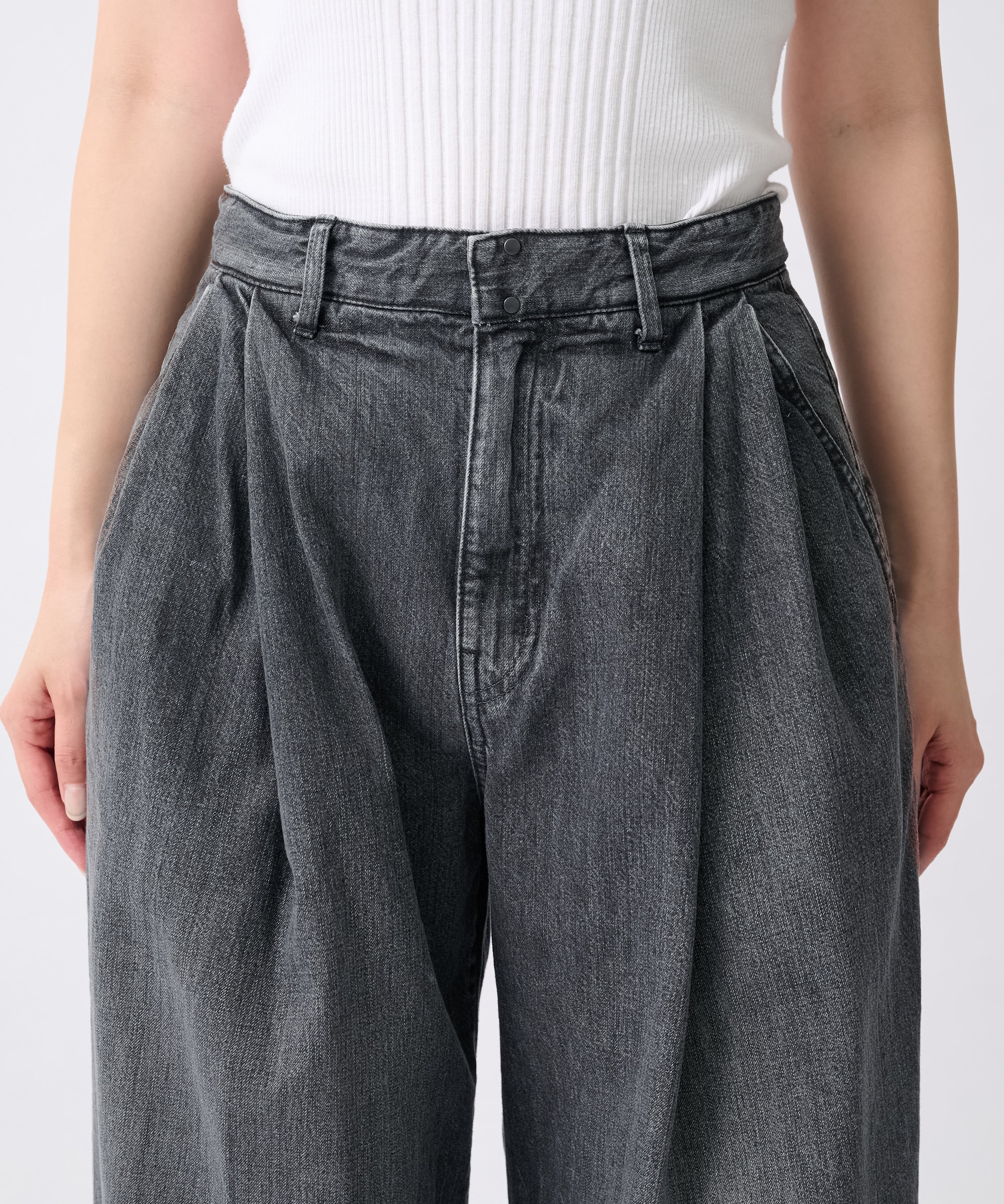 別注 HAKAMA JEAN TROUSERS TANAKA