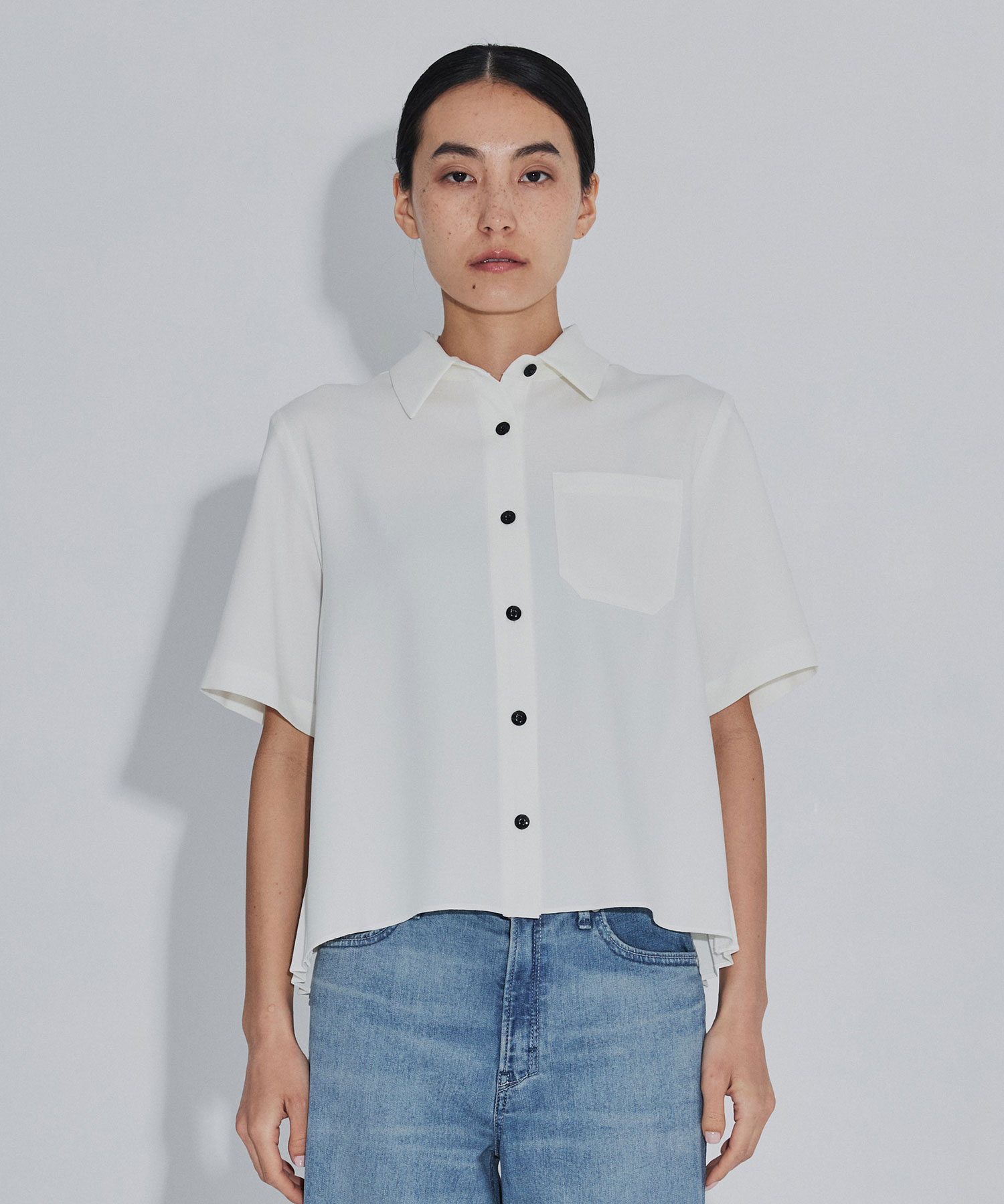 別注 Back pleats blouse EZUMi