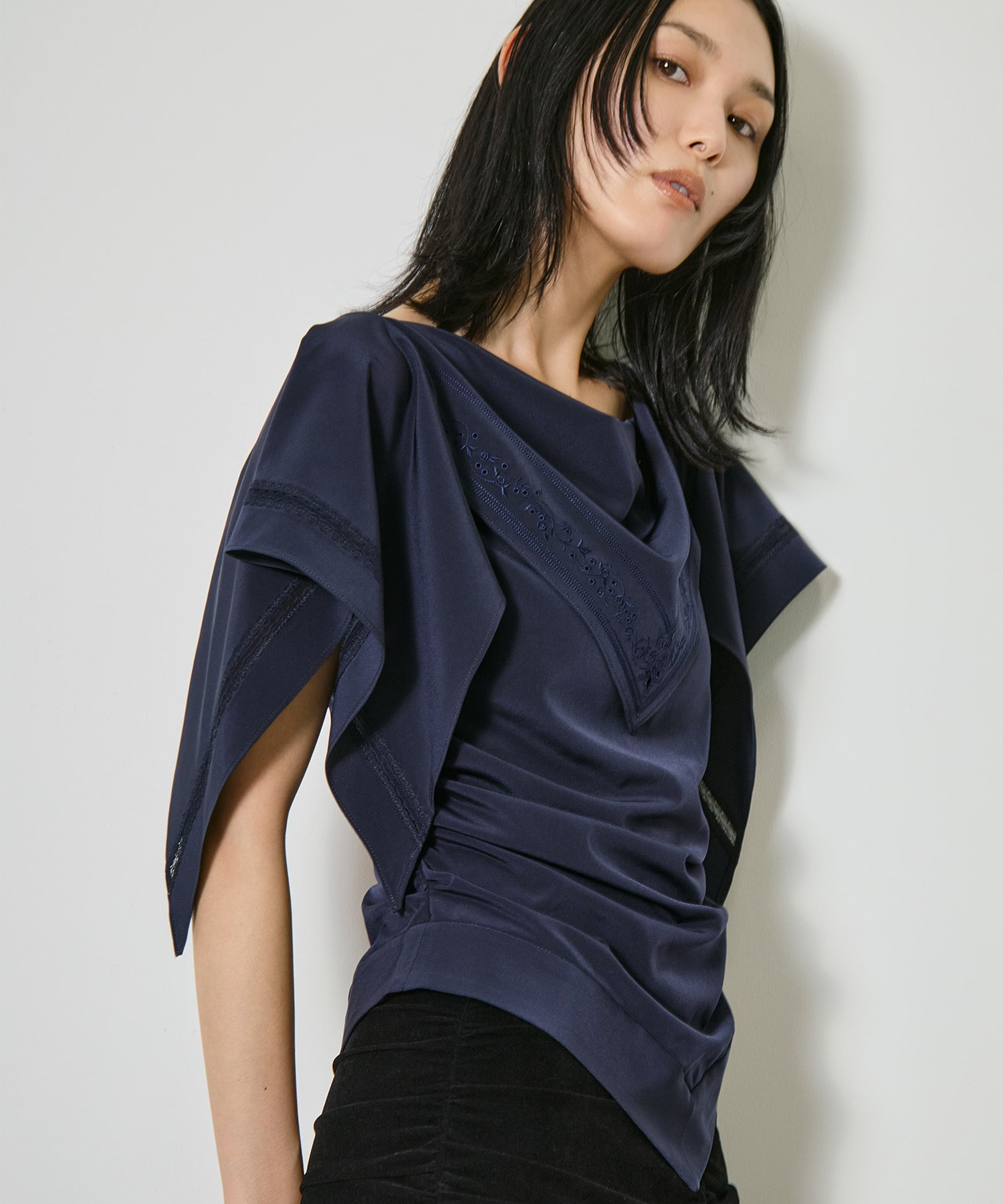 別注 SCARF BLOUSE FETICO