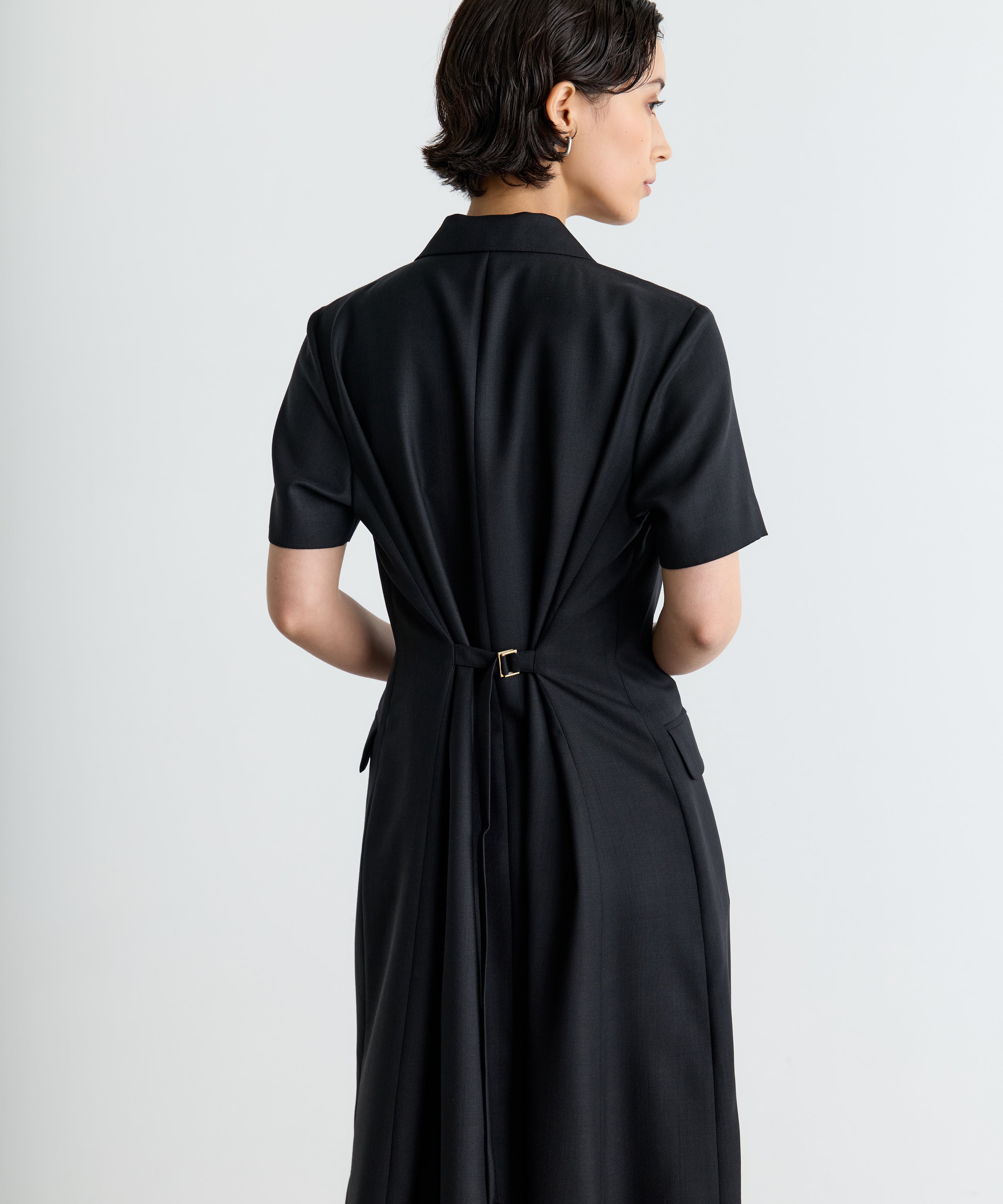 Drape Sleeve Dress THE TOKYO