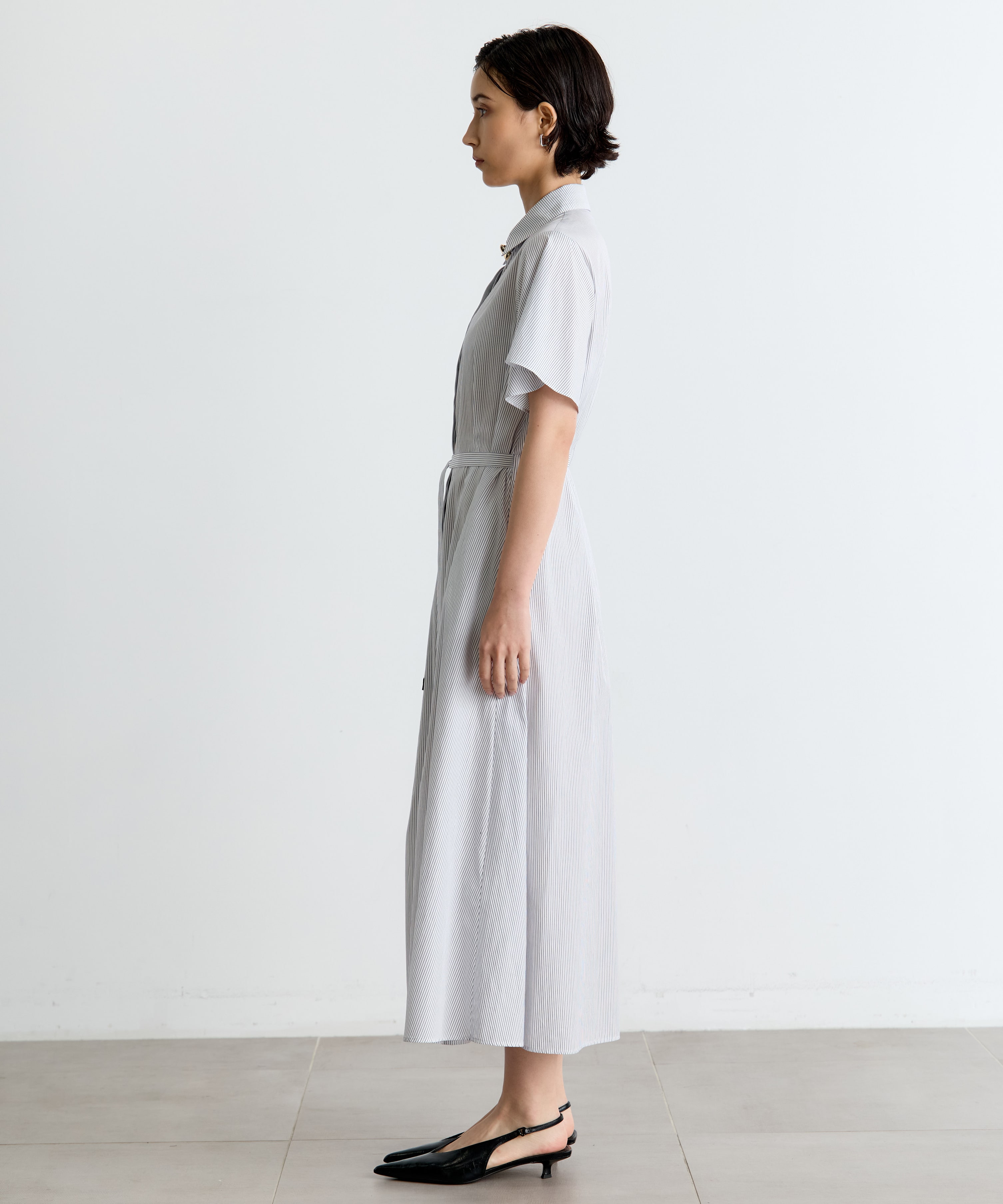 Drape Sleeve Dress THE TOKYO