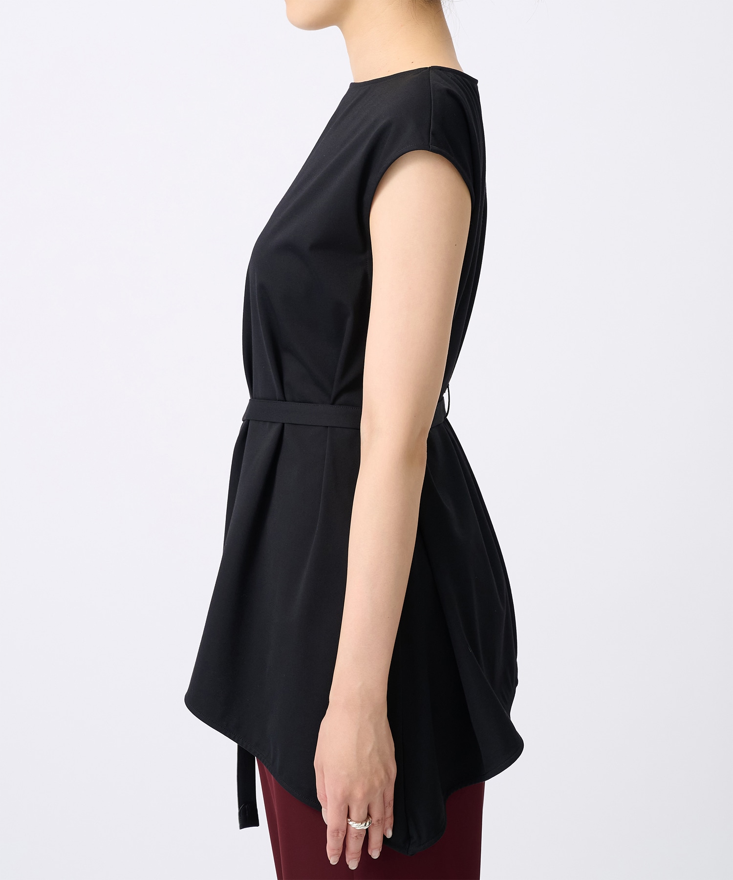 French Sleeve Asymmetry Tops THE TOKYO