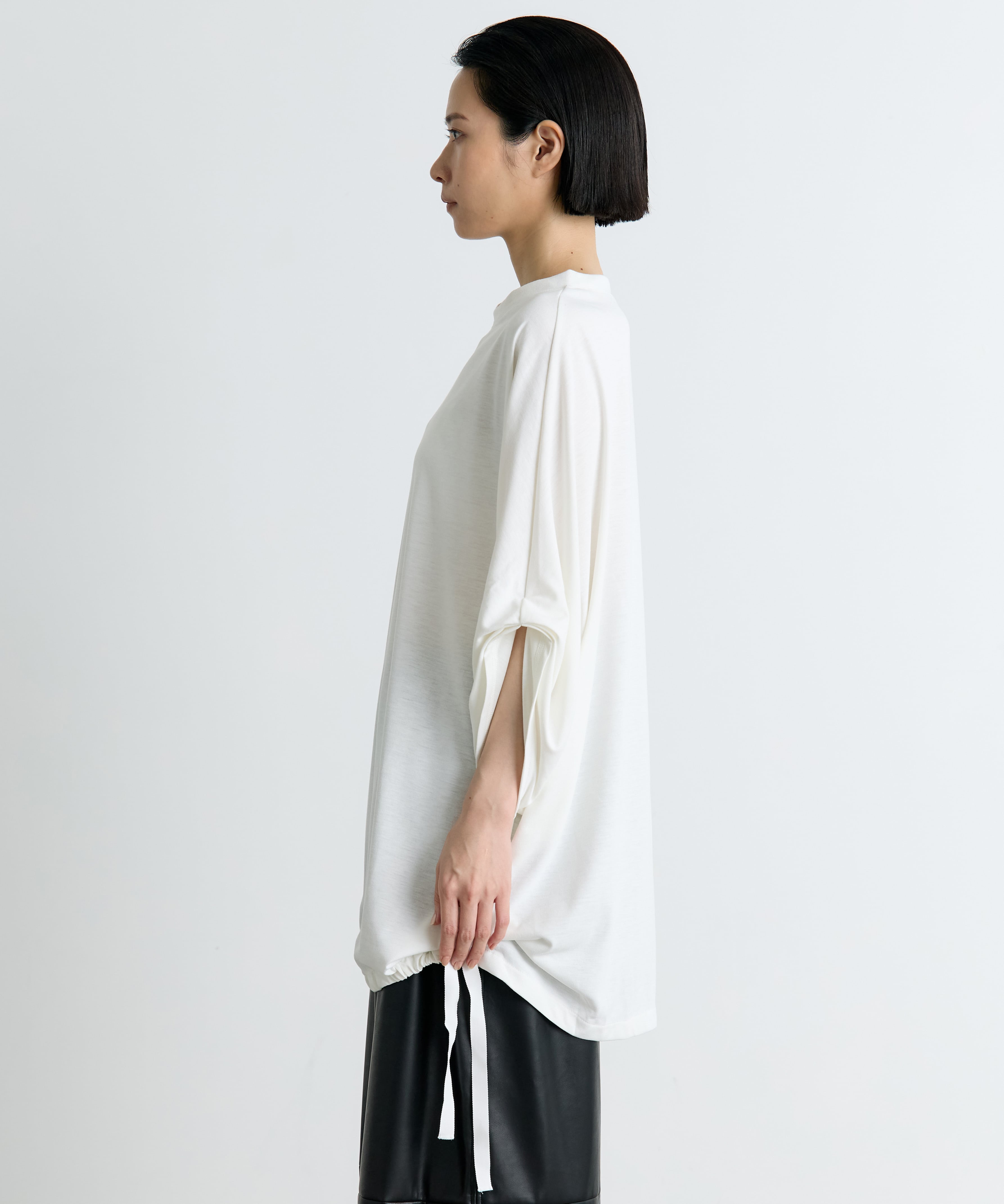 NARIAH TUCKED SLEEVE TOP COGTHEBIGSMOKE